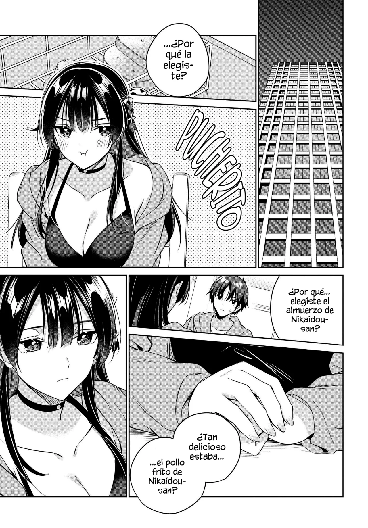 Voy a vivir contigo no porque mis padres me dejaron su deuda, sino porque me gustas Capitulo 14 página 28