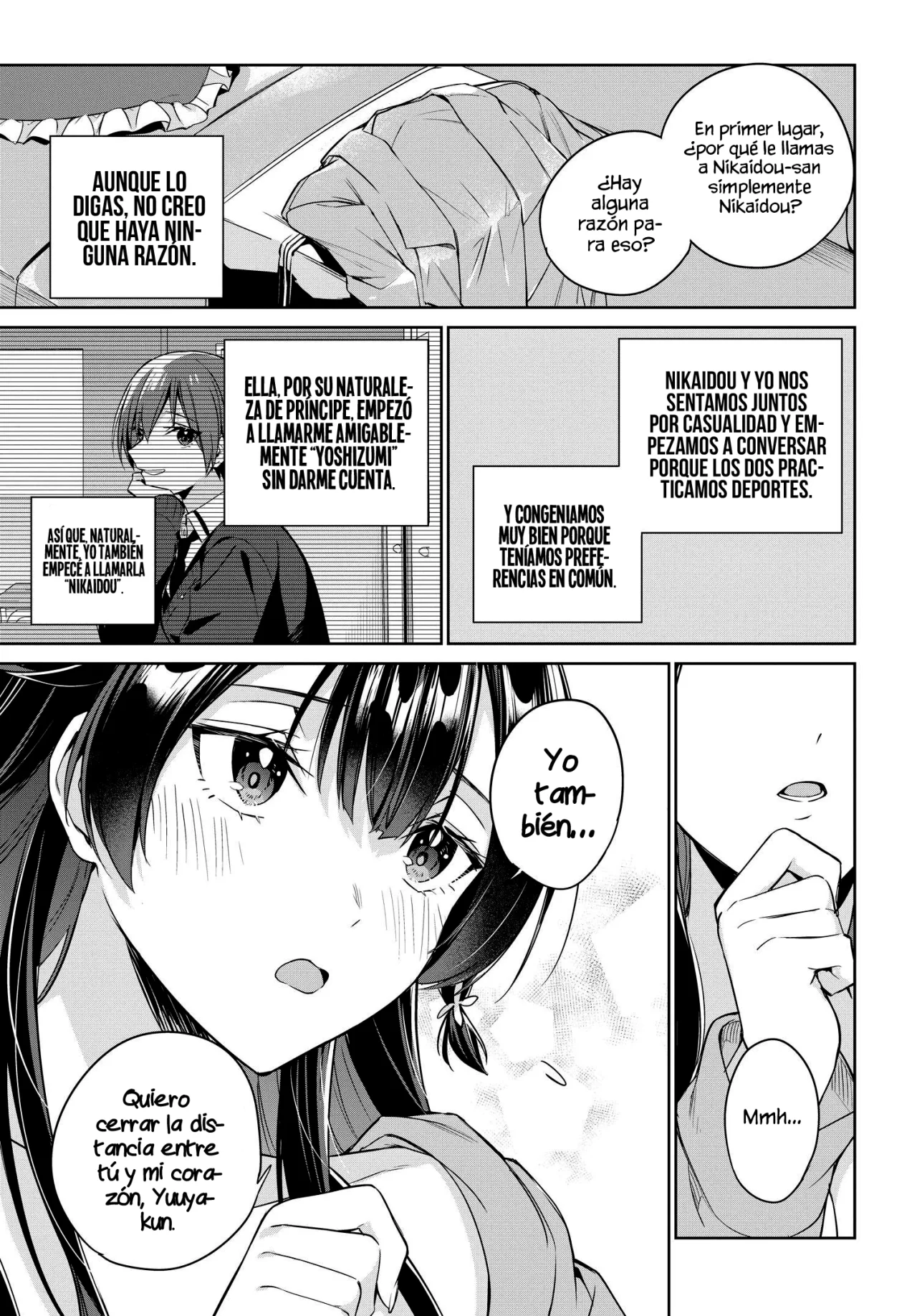 Voy a vivir contigo no porque mis padres me dejaron su deuda, sino porque me gustas Capitulo 14 página 32