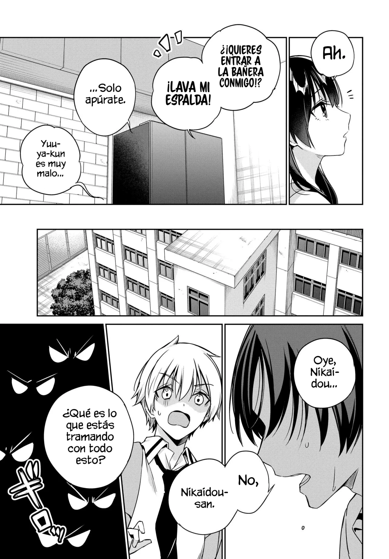Voy a vivir contigo no porque mis padres me dejaron su deuda, sino porque me gustas Capitulo 14 página 8