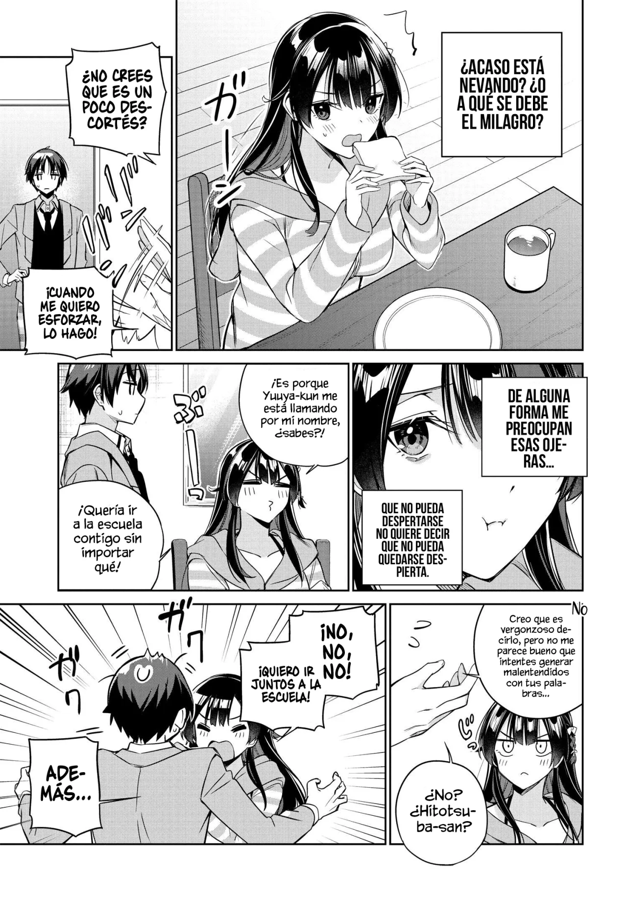 Voy a vivir contigo no porque mis padres me dejaron su deuda, sino porque me gustas Capitulo 15 página 12