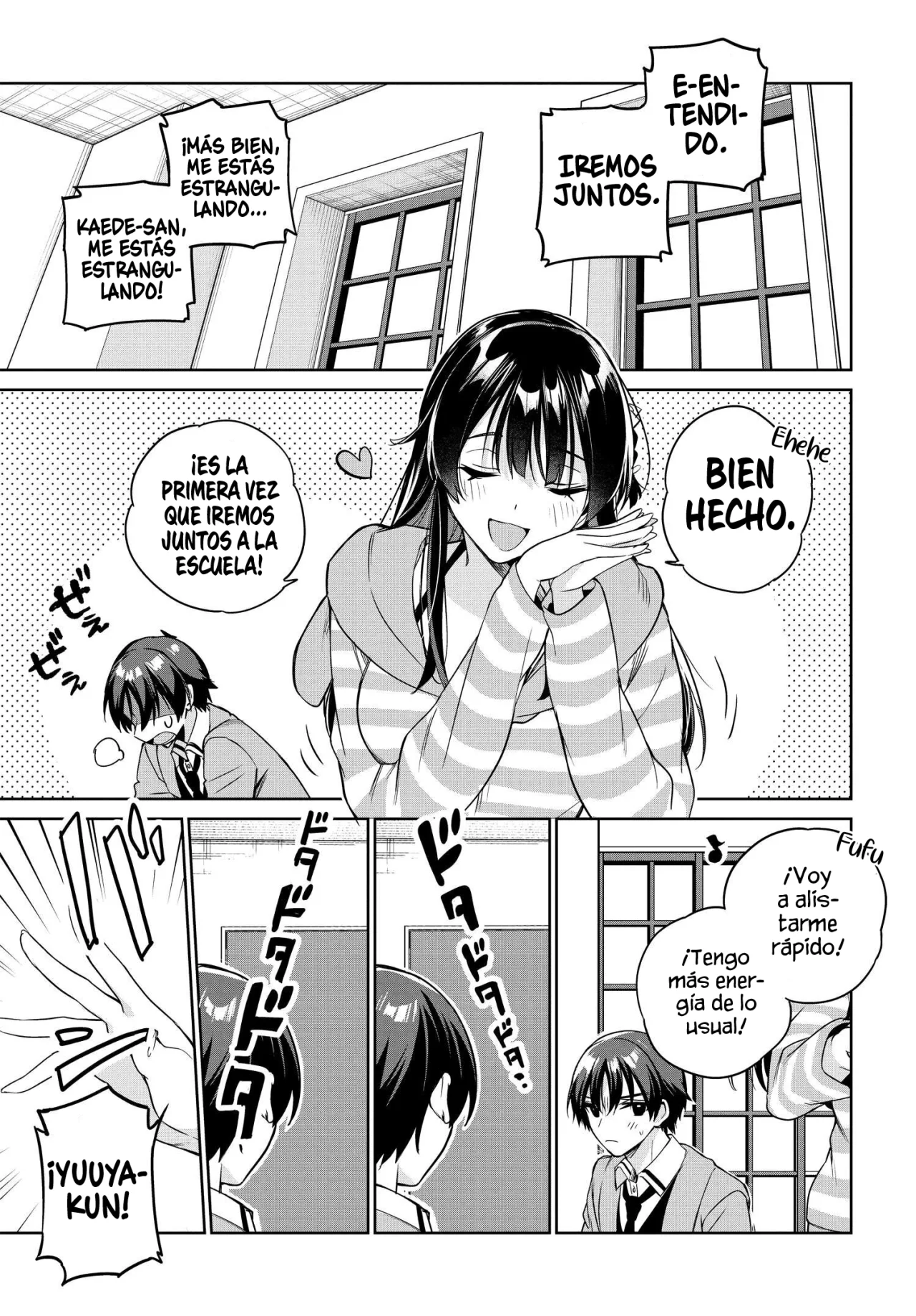 Voy a vivir contigo no porque mis padres me dejaron su deuda, sino porque me gustas Capitulo 15 página 14