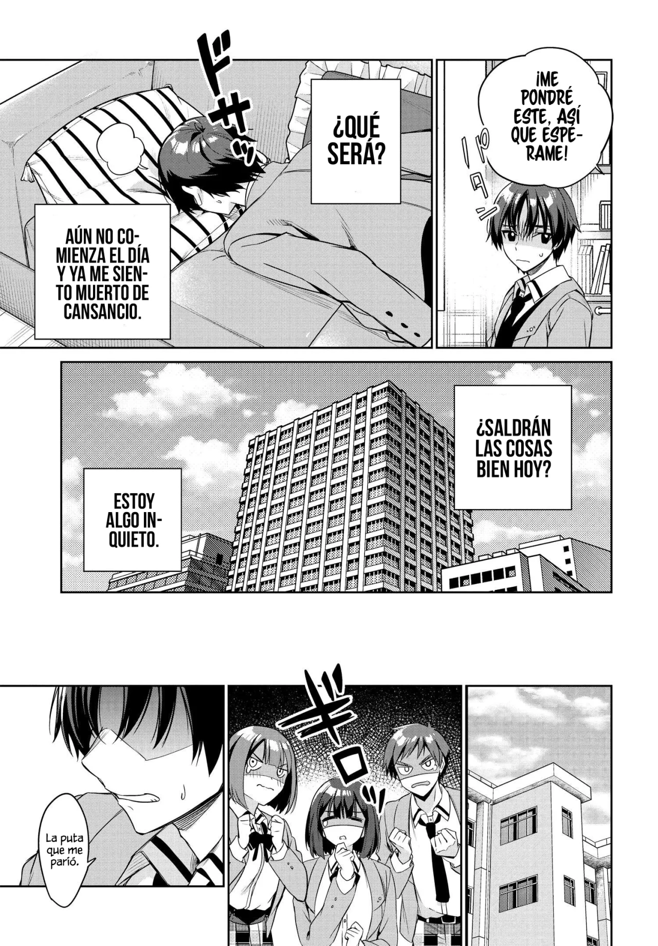 Voy a vivir contigo no porque mis padres me dejaron su deuda, sino porque me gustas Capitulo 15 página 18