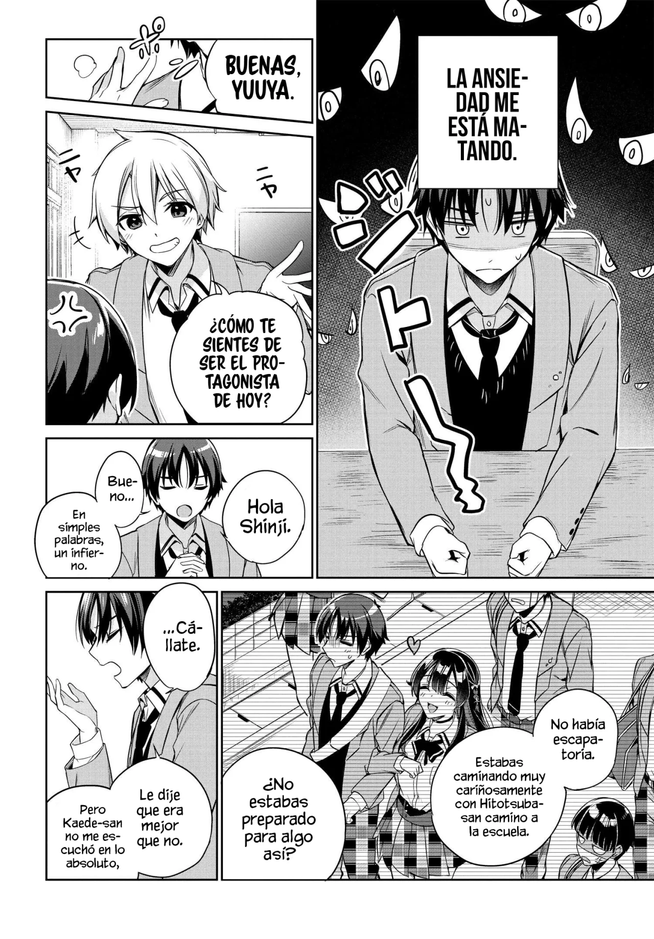 Voy a vivir contigo no porque mis padres me dejaron su deuda, sino porque me gustas Capitulo 15 página 19