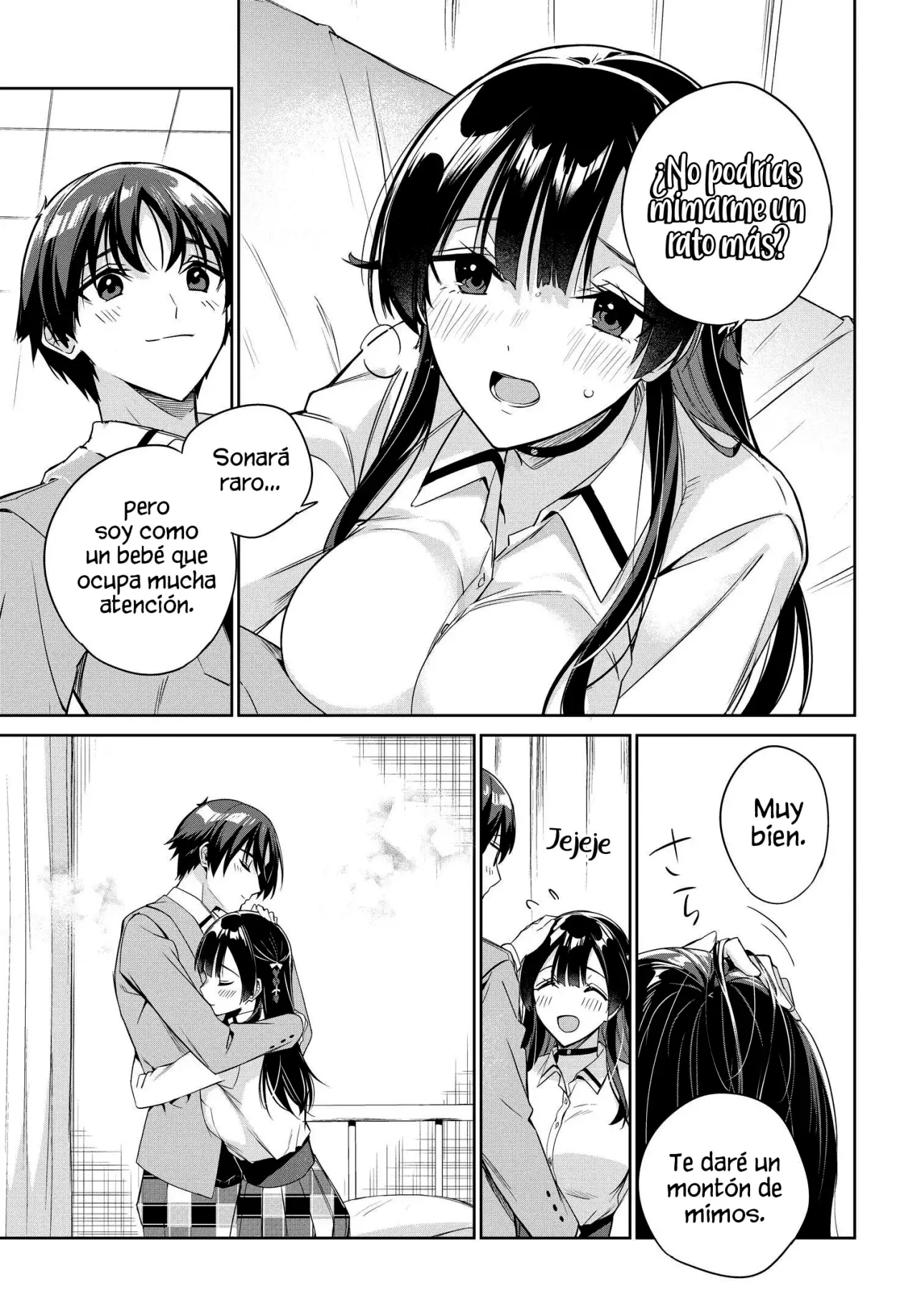 Voy a vivir contigo no porque mis padres me dejaron su deuda, sino porque me gustas Capitulo 16 página 14