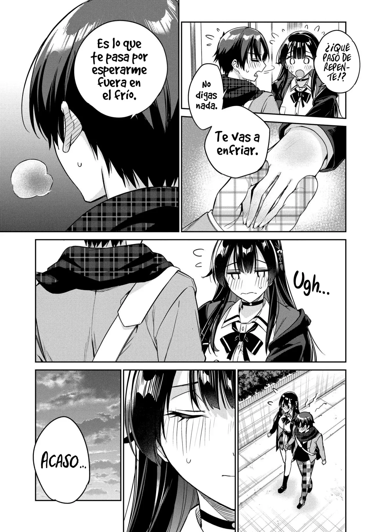 Voy a vivir contigo no porque mis padres me dejaron su deuda, sino porque me gustas Capitulo 16 página 28