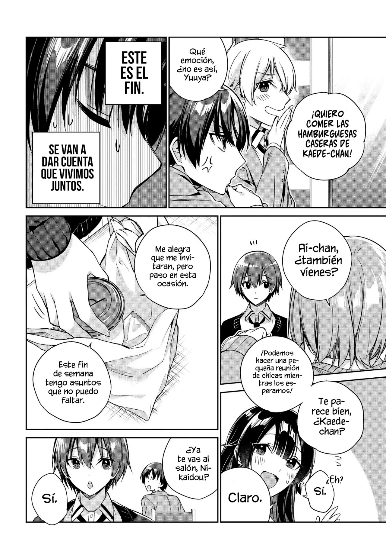 Voy a vivir contigo no porque mis padres me dejaron su deuda, sino porque me gustas Capitulo 17 página 13
