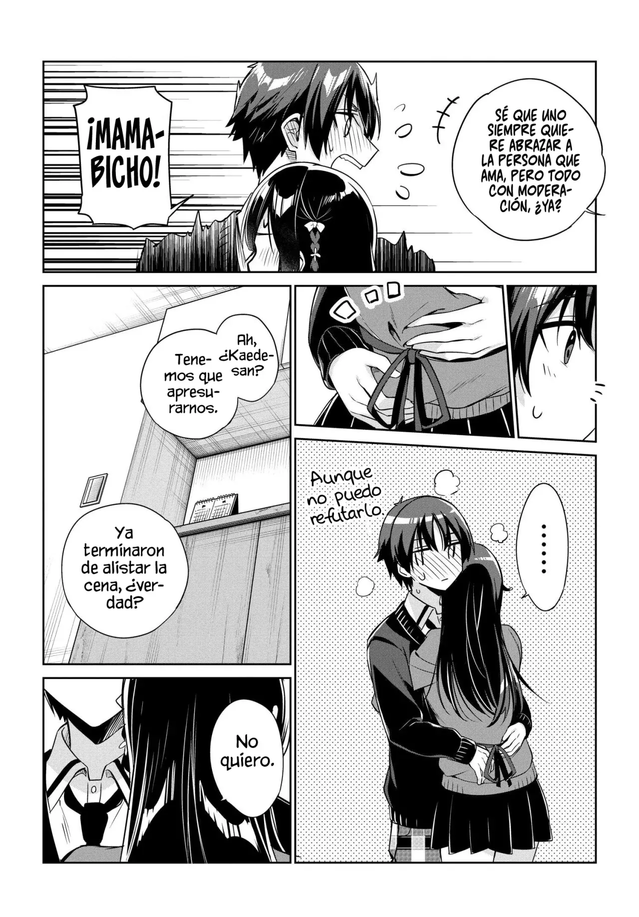 Voy a vivir contigo no porque mis padres me dejaron su deuda, sino porque me gustas Capitulo 18 página 9