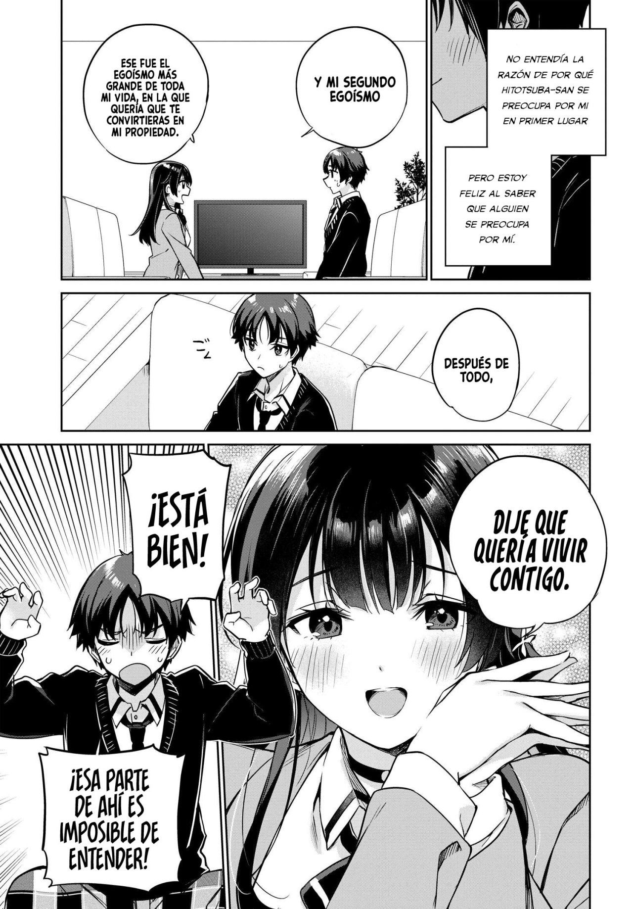 Voy a vivir contigo no porque mis padres me dejaron su deuda, sino porque me gustas Capitulo 2 página 10