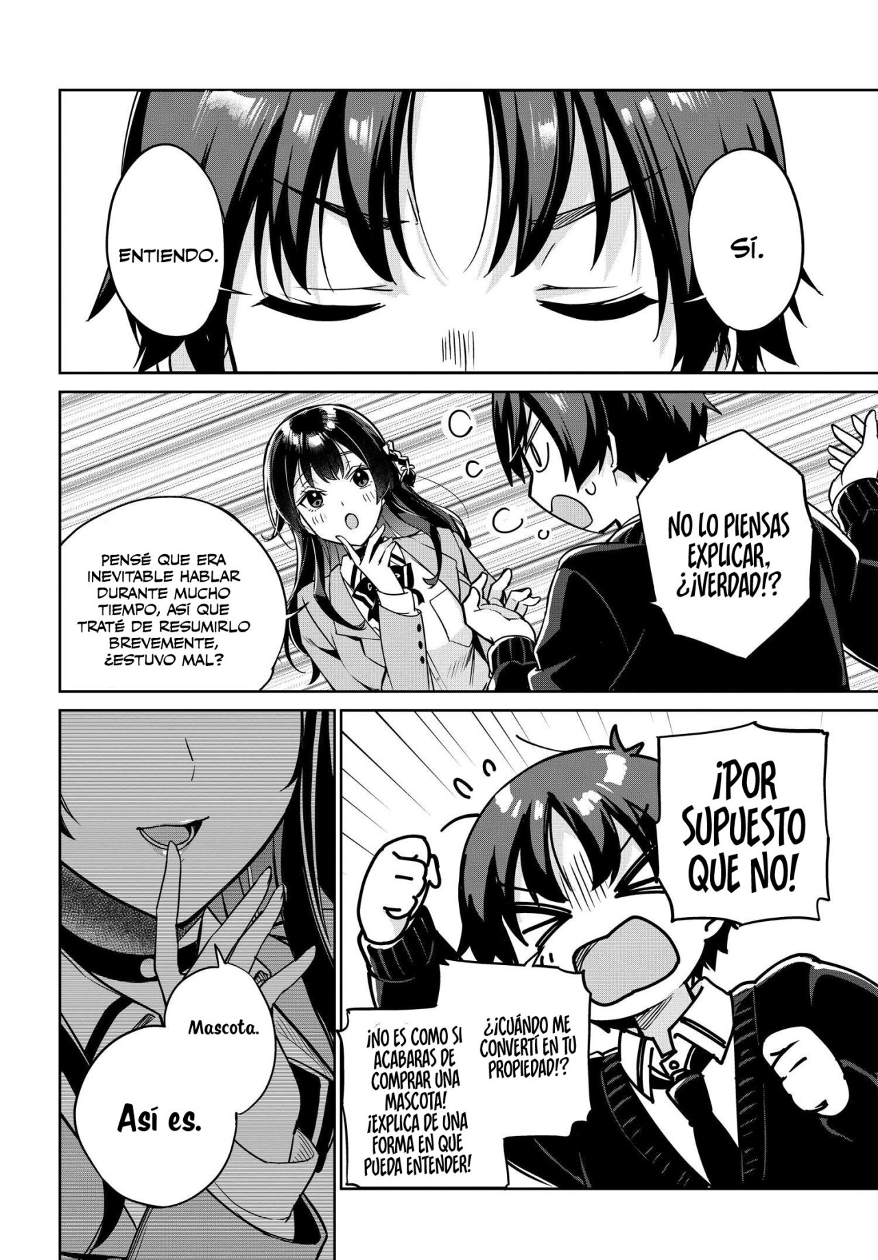 Voy a vivir contigo no porque mis padres me dejaron su deuda, sino porque me gustas Capitulo 2 página 3