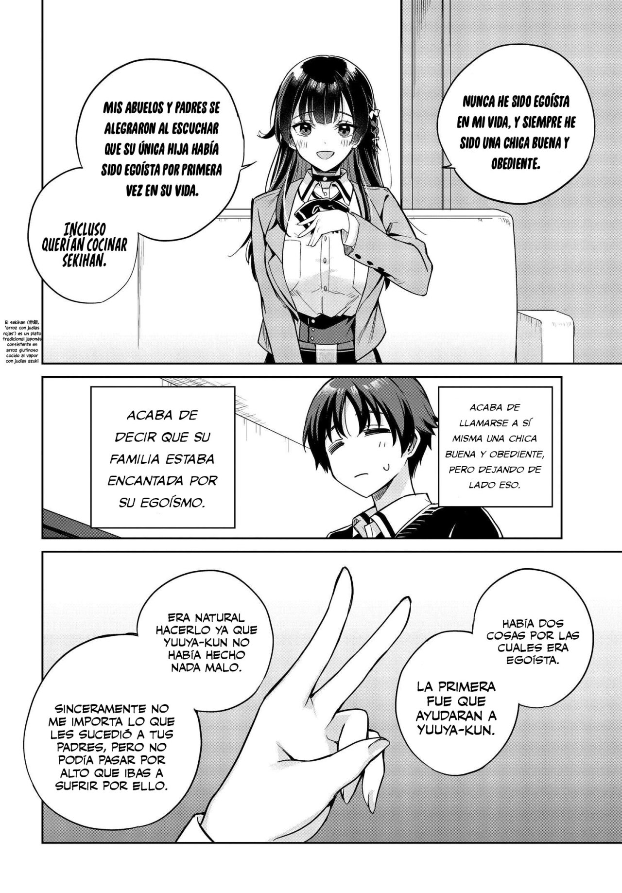 Voy a vivir contigo no porque mis padres me dejaron su deuda, sino porque me gustas Capitulo 2 página 9