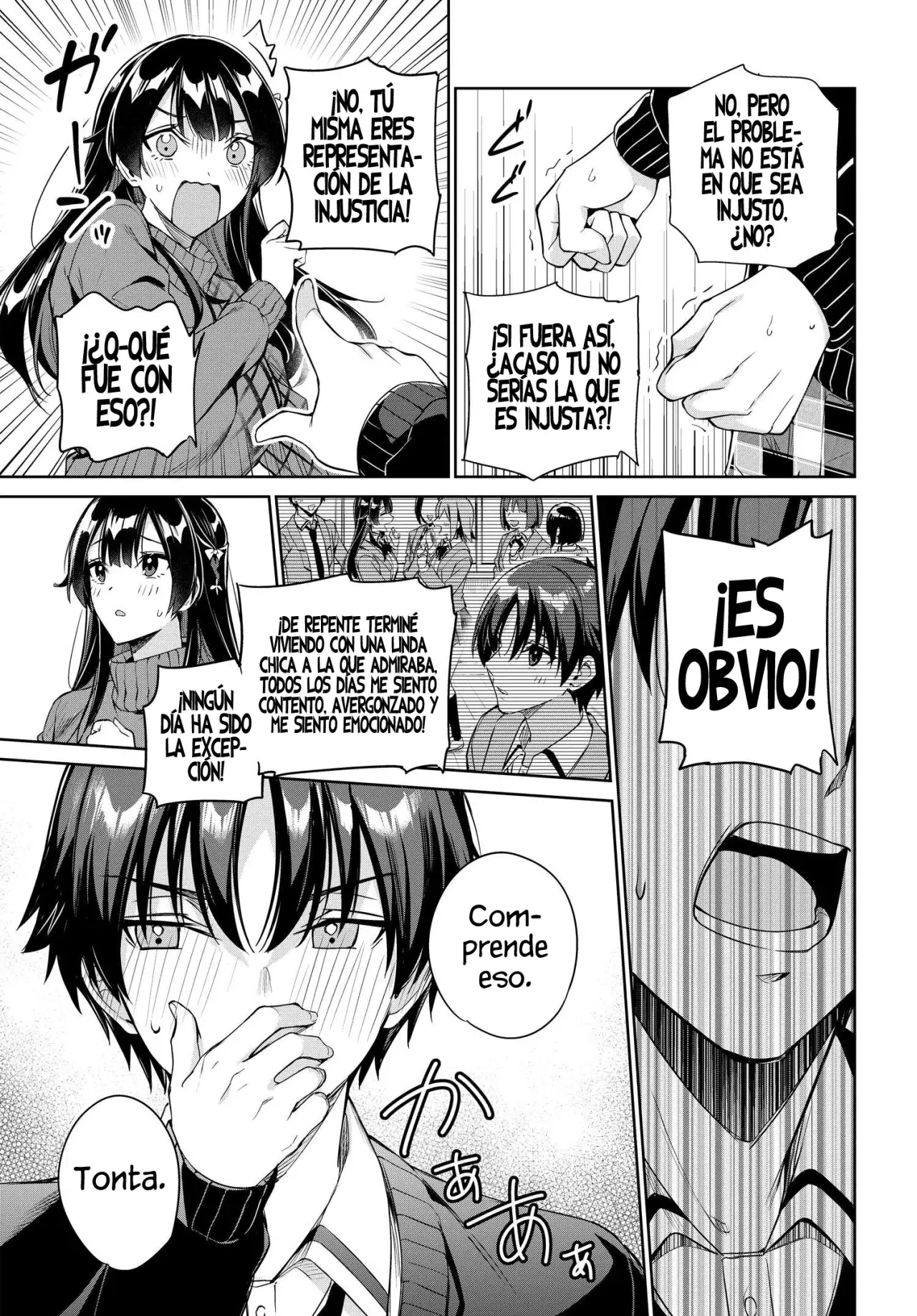 Voy a vivir contigo no porque mis padres me dejaron su deuda, sino porque me gustas Capitulo 20 página 16