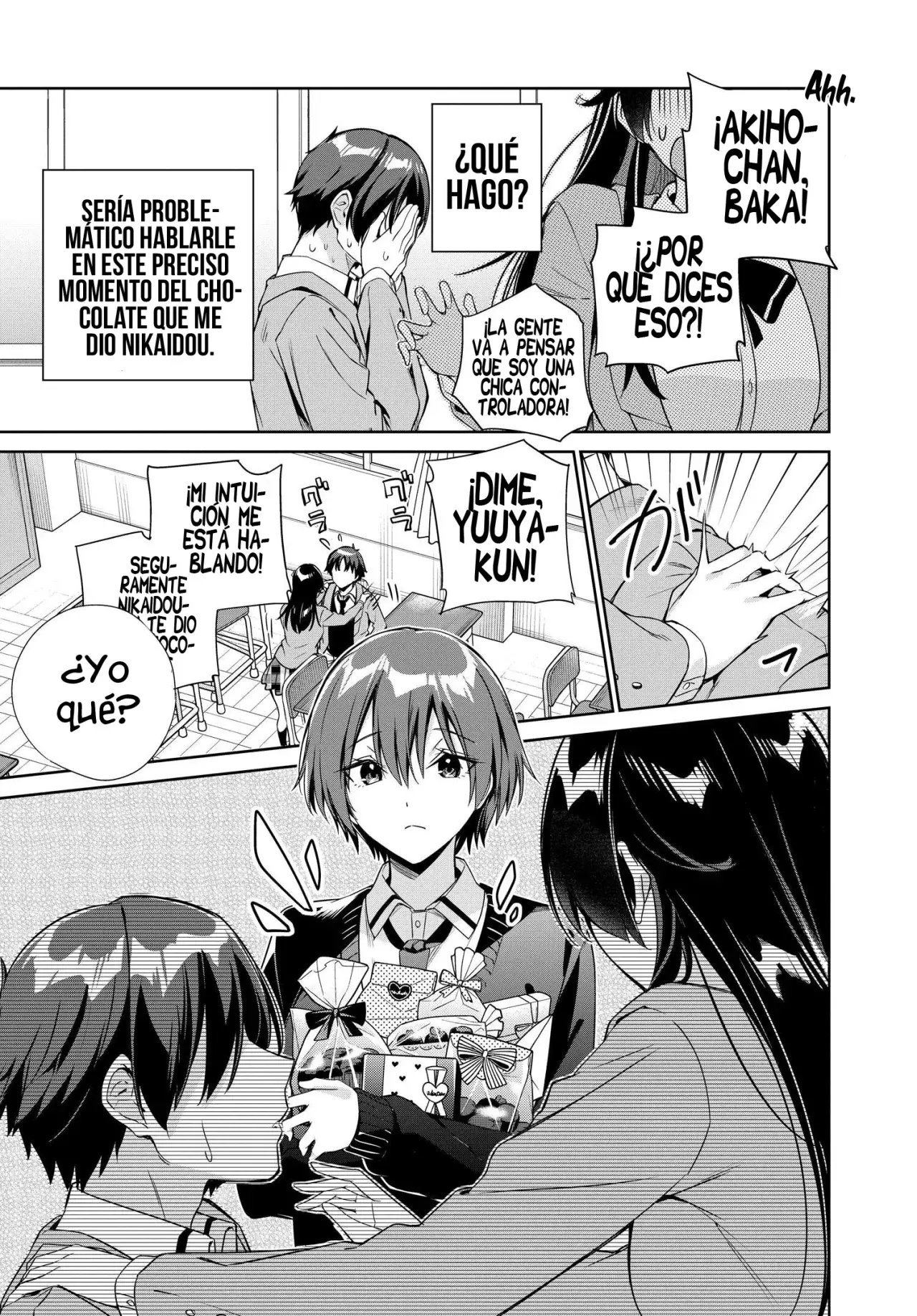 Voy a vivir contigo no porque mis padres me dejaron su deuda, sino porque me gustas Capitulo 21 página 12