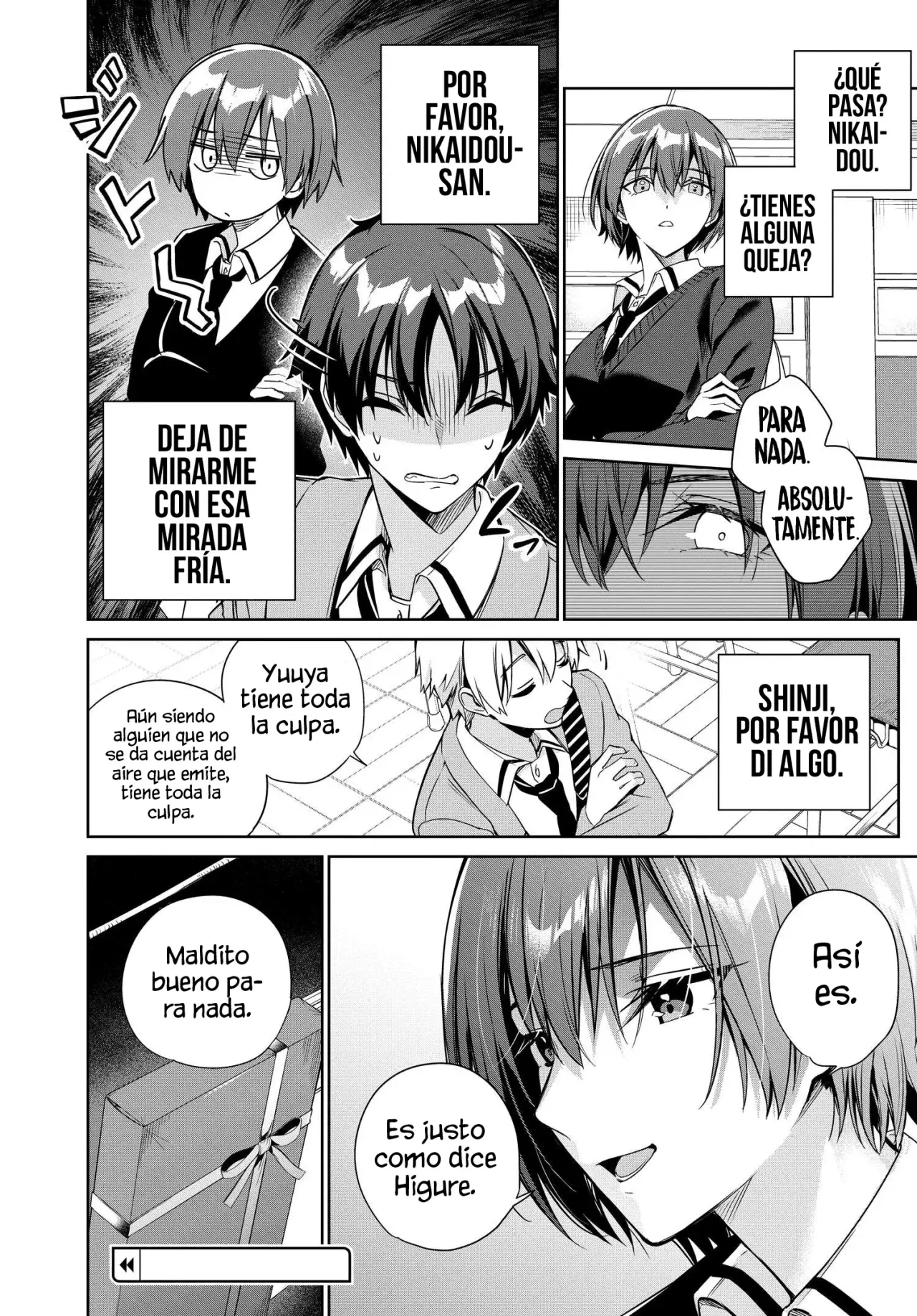 Voy a vivir contigo no porque mis padres me dejaron su deuda, sino porque me gustas Capitulo 21 página 19