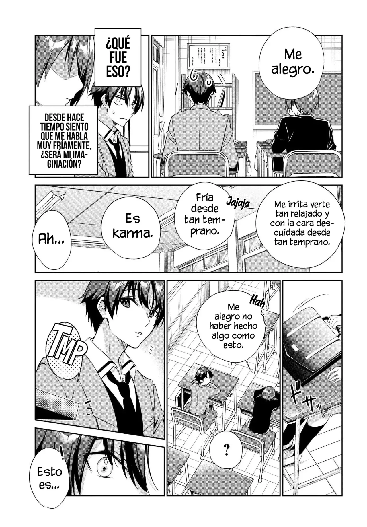 Voy a vivir contigo no porque mis padres me dejaron su deuda, sino porque me gustas Capitulo 21 página 5