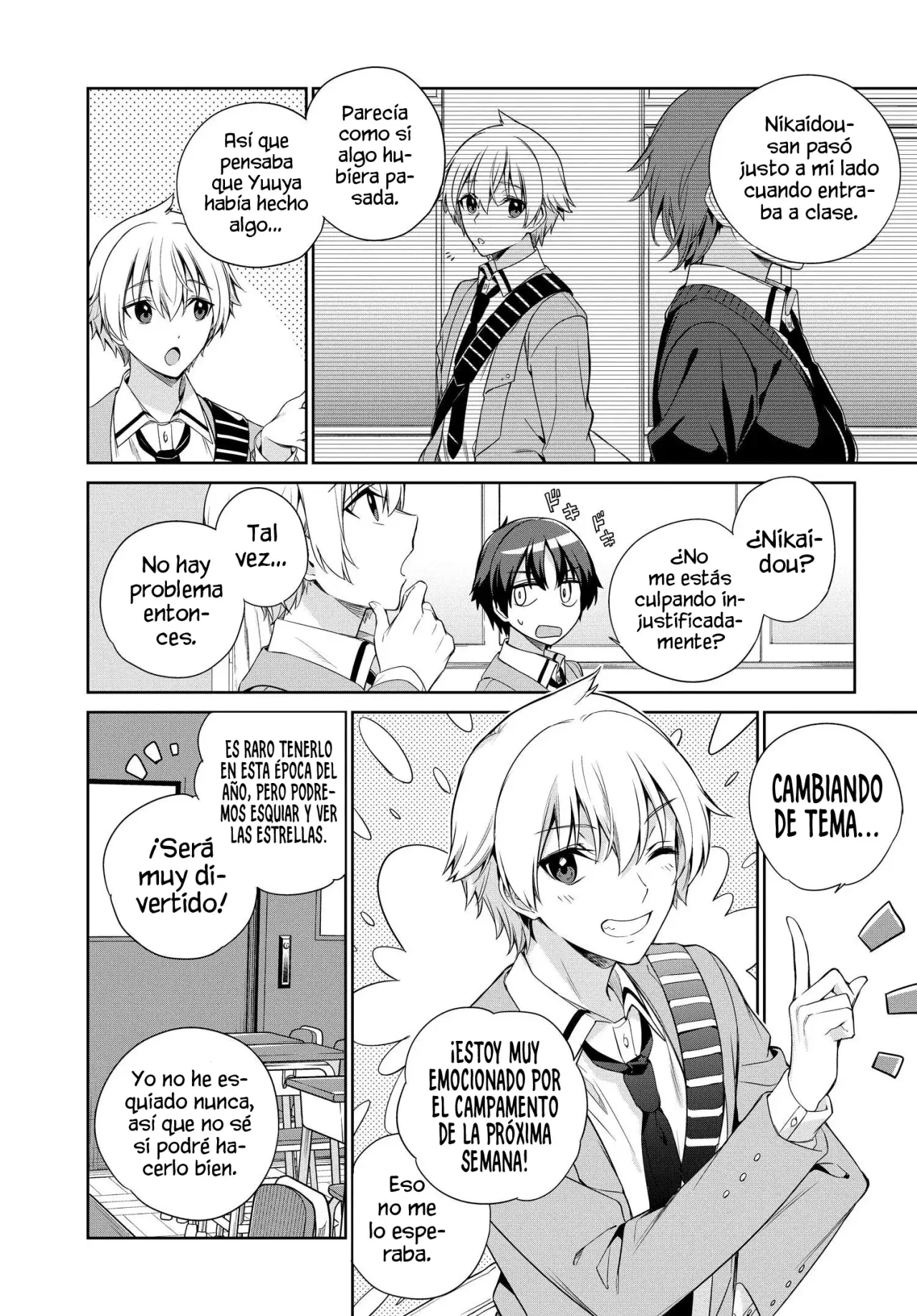 Voy a vivir contigo no porque mis padres me dejaron su deuda, sino porque me gustas Capitulo 21 página 9