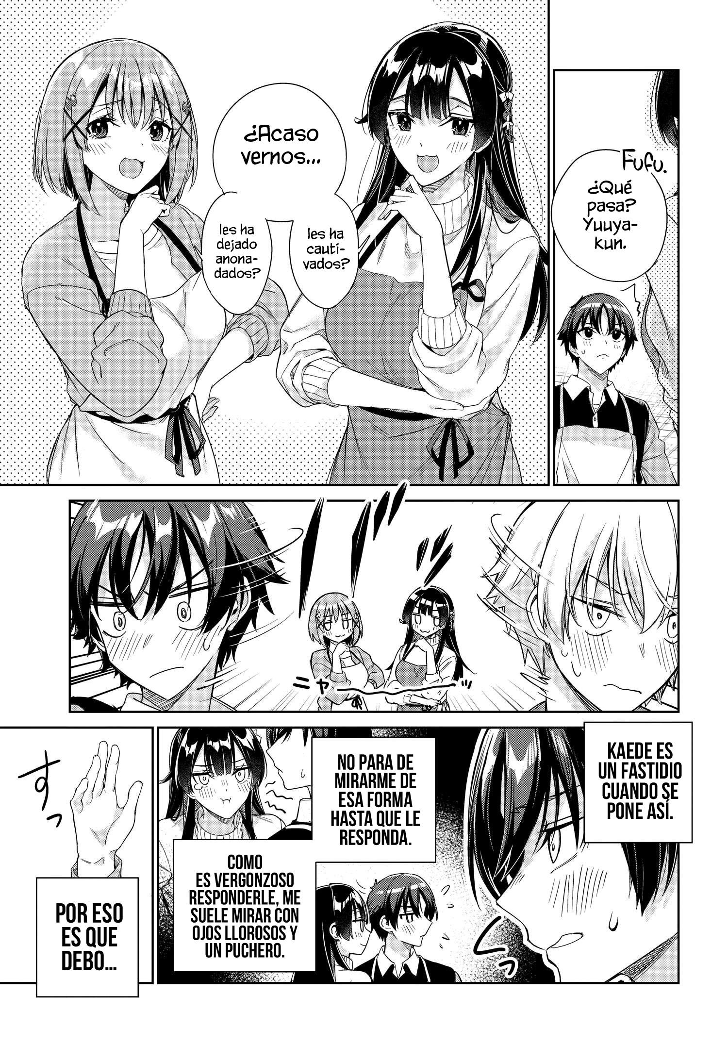 Voy a vivir contigo no porque mis padres me dejaron su deuda, sino porque me gustas Capitulo 24 página 11