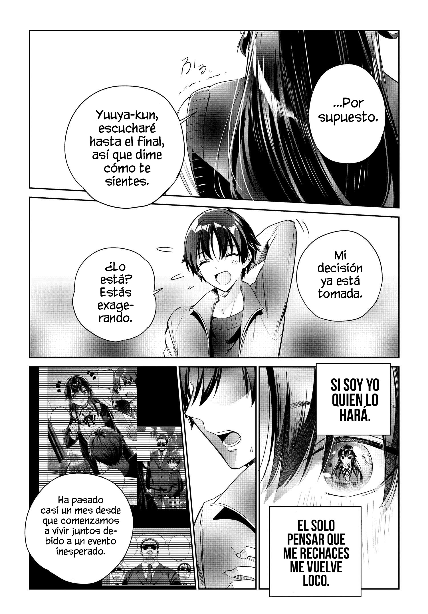 Voy a vivir contigo no porque mis padres me dejaron su deuda, sino porque me gustas Capitulo 26 página 11