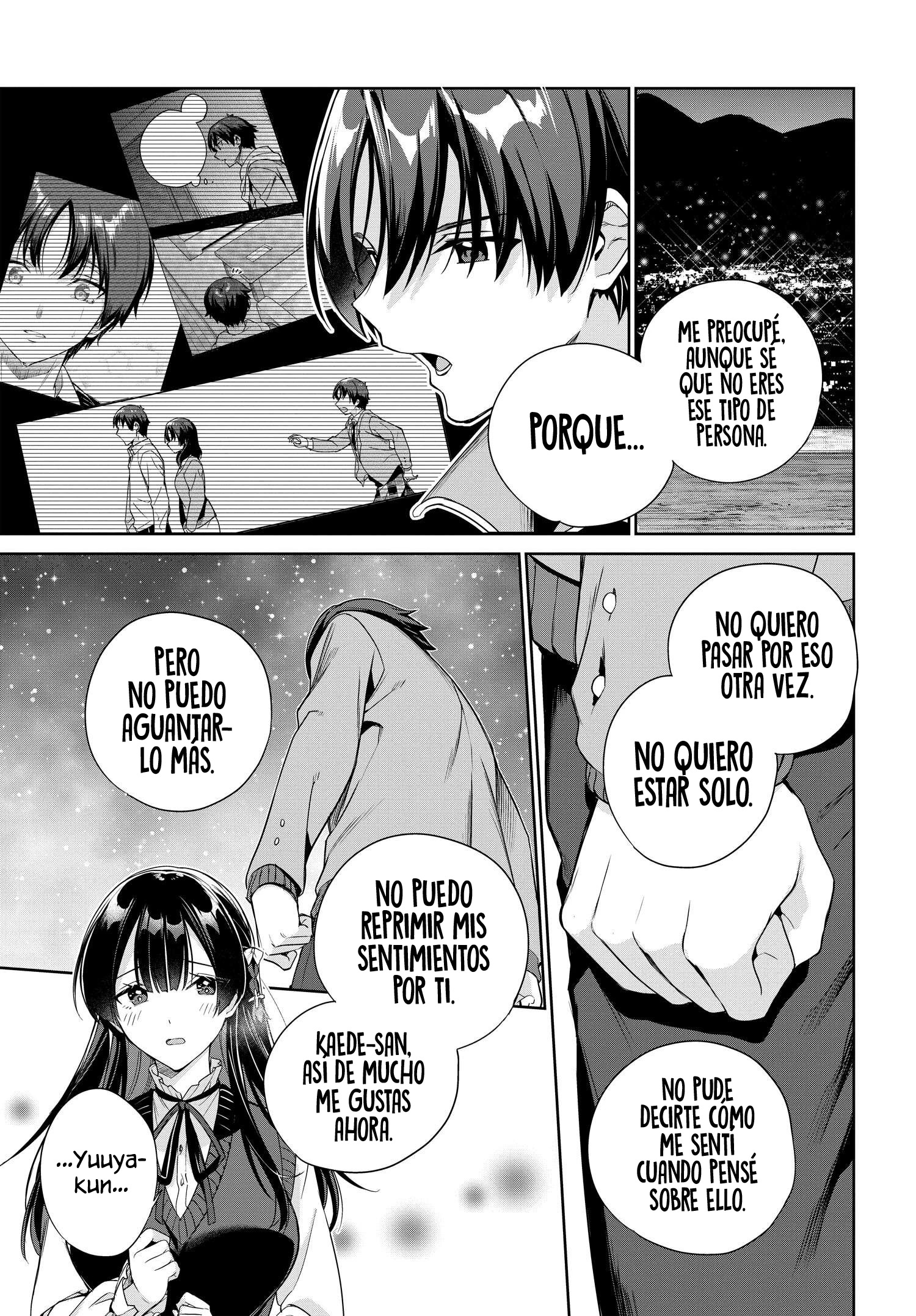 Voy a vivir contigo no porque mis padres me dejaron su deuda, sino porque me gustas Capitulo 26 página 13