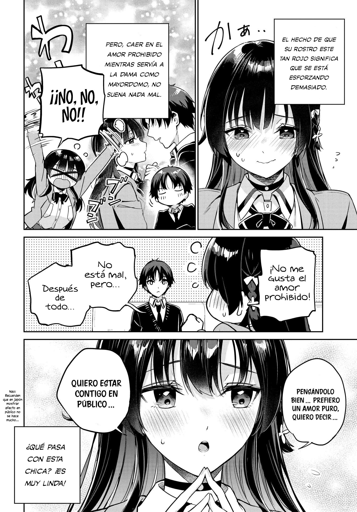Voy a vivir contigo no porque mis padres me dejaron su deuda, sino porque me gustas Capitulo 3 página 4