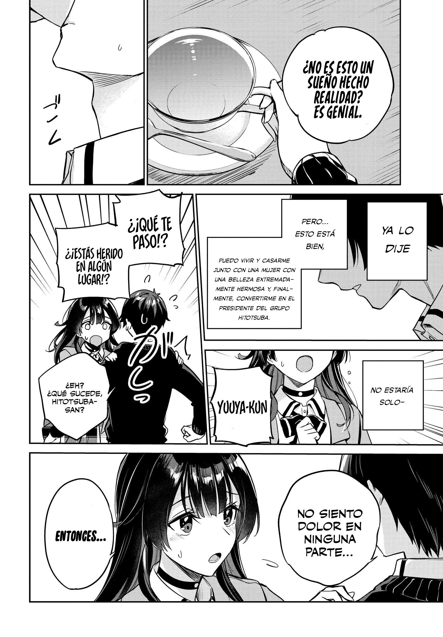 Voy a vivir contigo no porque mis padres me dejaron su deuda, sino porque me gustas Capitulo 3 página 6