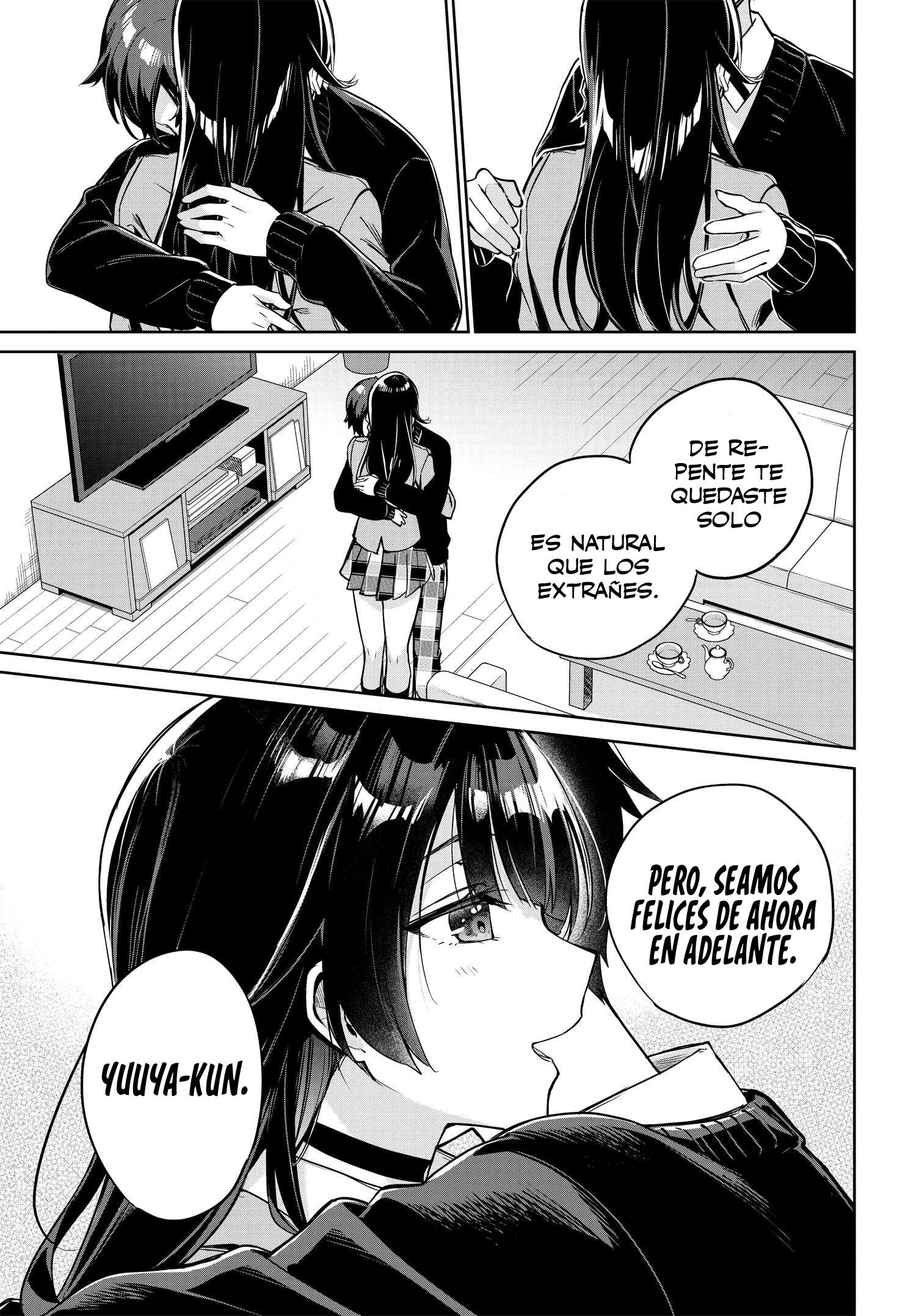 Voy a vivir contigo no porque mis padres me dejaron su deuda, sino porque me gustas Capitulo 3 página 9