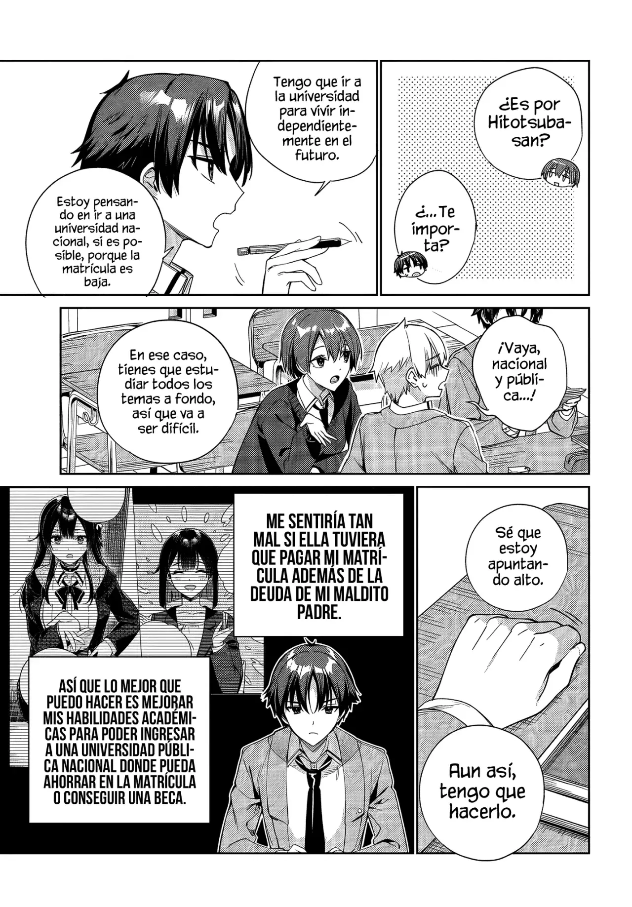 Voy a vivir contigo no porque mis padres me dejaron su deuda, sino porque me gustas Capitulo 31 página 21