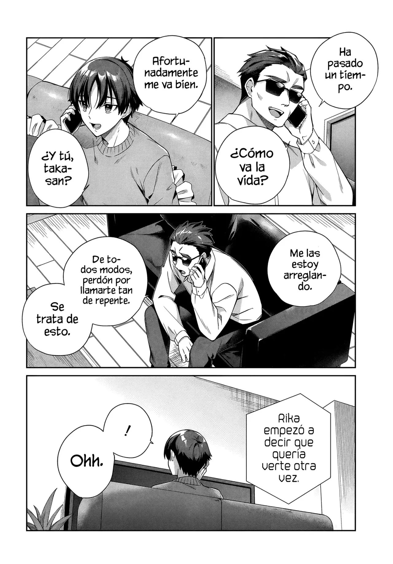 Voy a vivir contigo no porque mis padres me dejaron su deuda, sino porque me gustas Capitulo 31 página 28