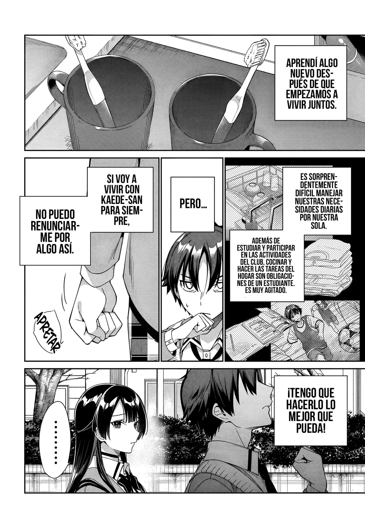 Voy a vivir contigo no porque mis padres me dejaron su deuda, sino porque me gustas Capitulo 31 página 4