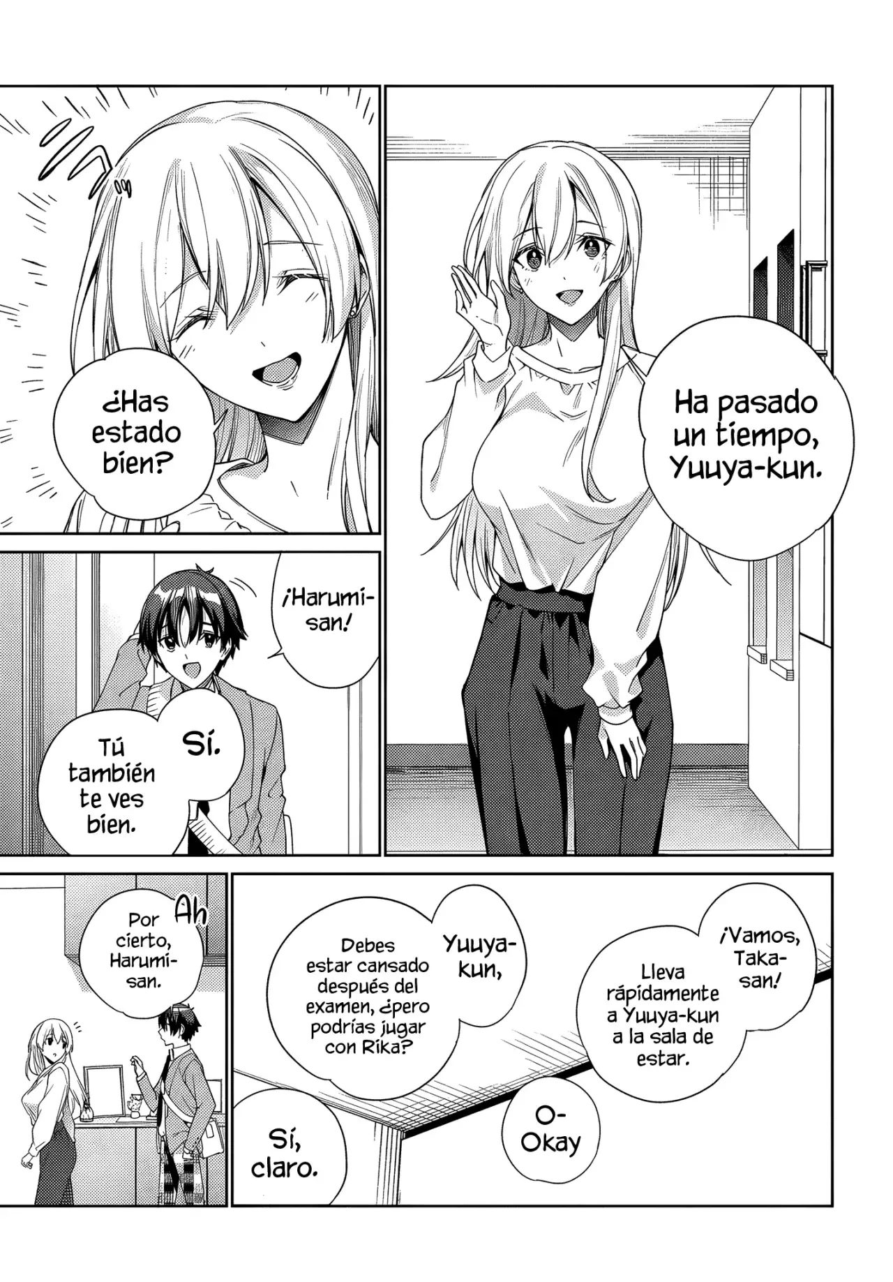 Voy a vivir contigo no porque mis padres me dejaron su deuda, sino porque me gustas Capitulo 32 página 7