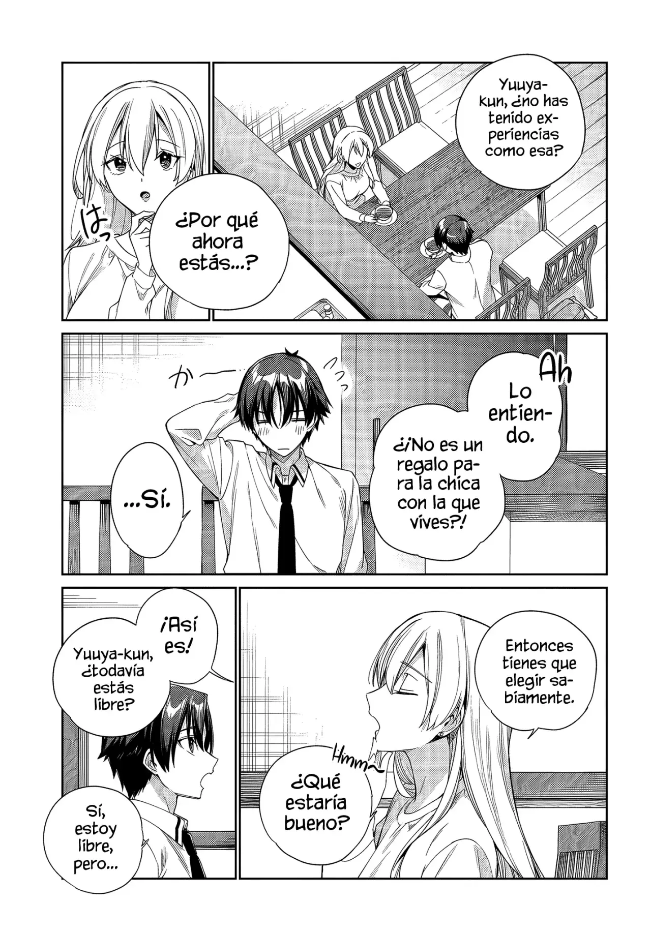 Voy a vivir contigo no porque mis padres me dejaron su deuda, sino porque me gustas Capitulo 32 página 9