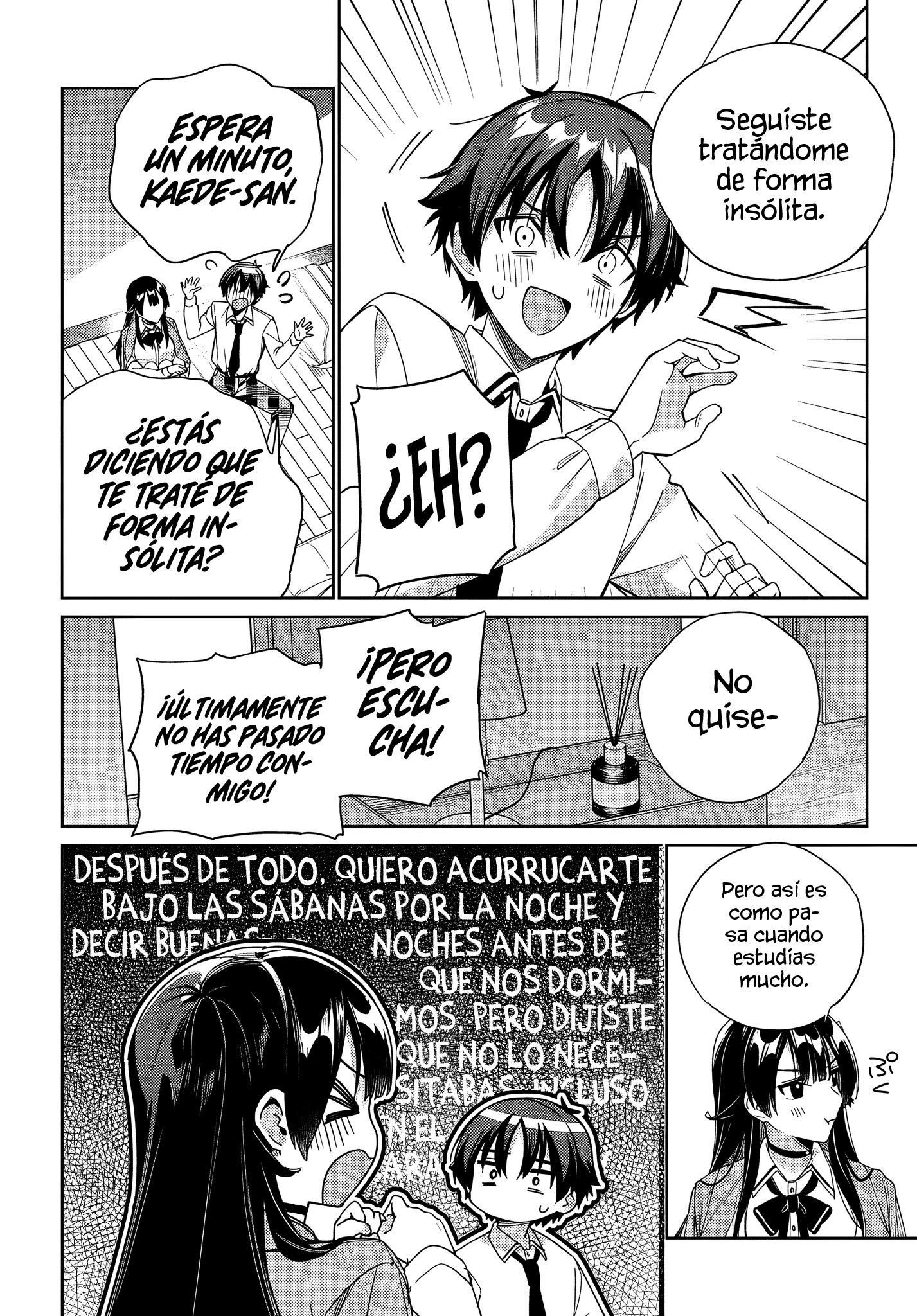 Voy a vivir contigo no porque mis padres me dejaron su deuda, sino porque me gustas Capitulo 34 página 10
