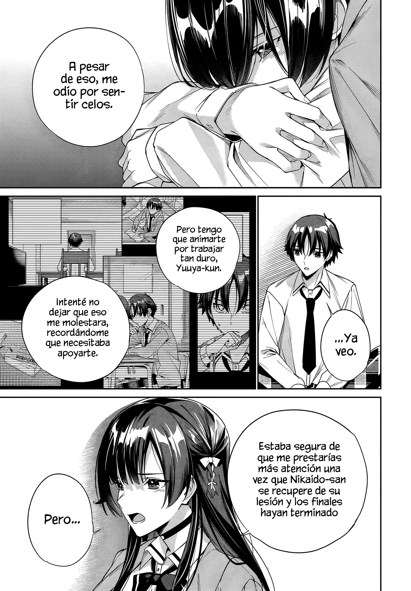 Voy a vivir contigo no porque mis padres me dejaron su deuda, sino porque me gustas Capitulo 34 página 9