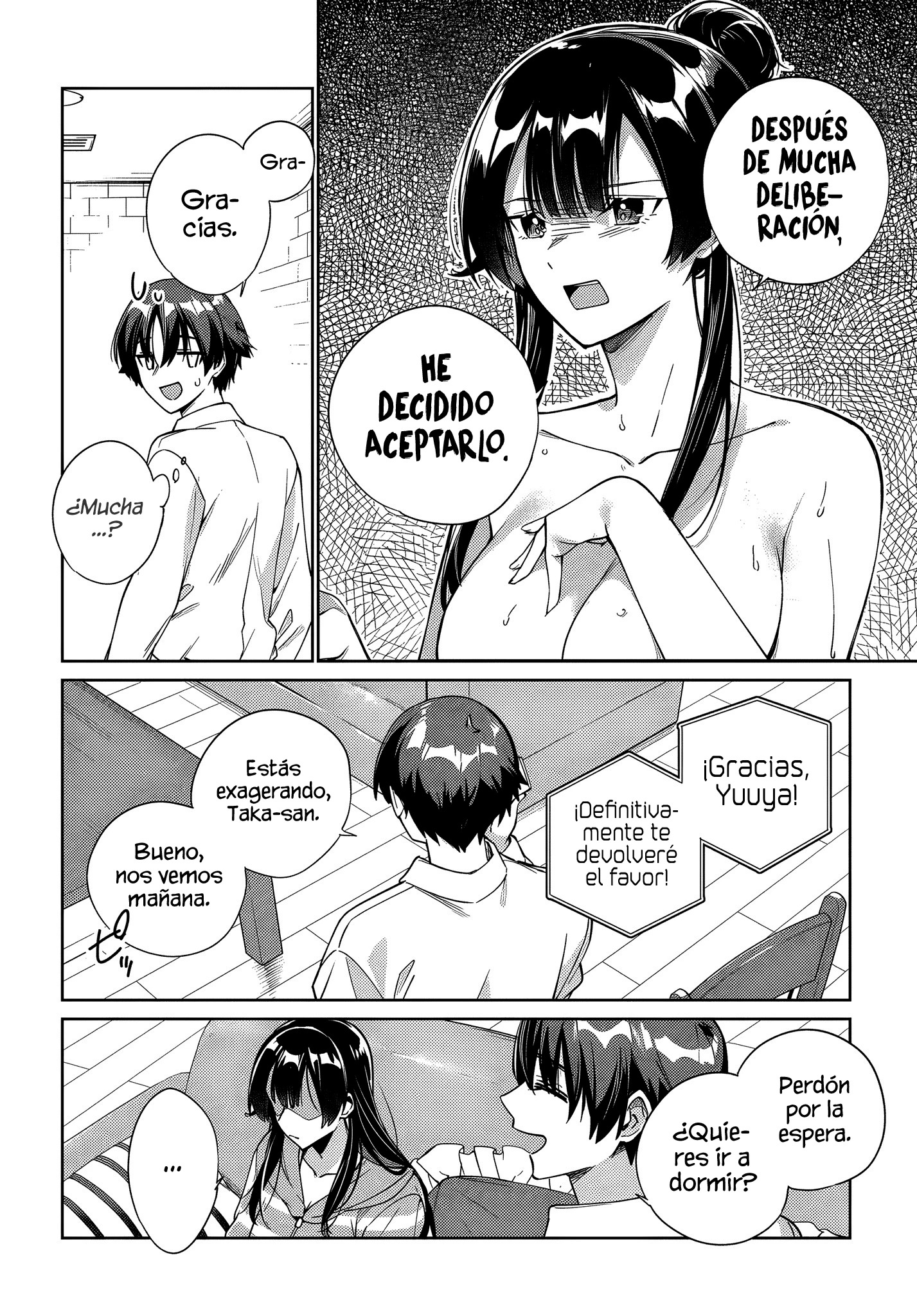 Voy a vivir contigo no porque mis padres me dejaron su deuda, sino porque me gustas Capitulo 37 página 10