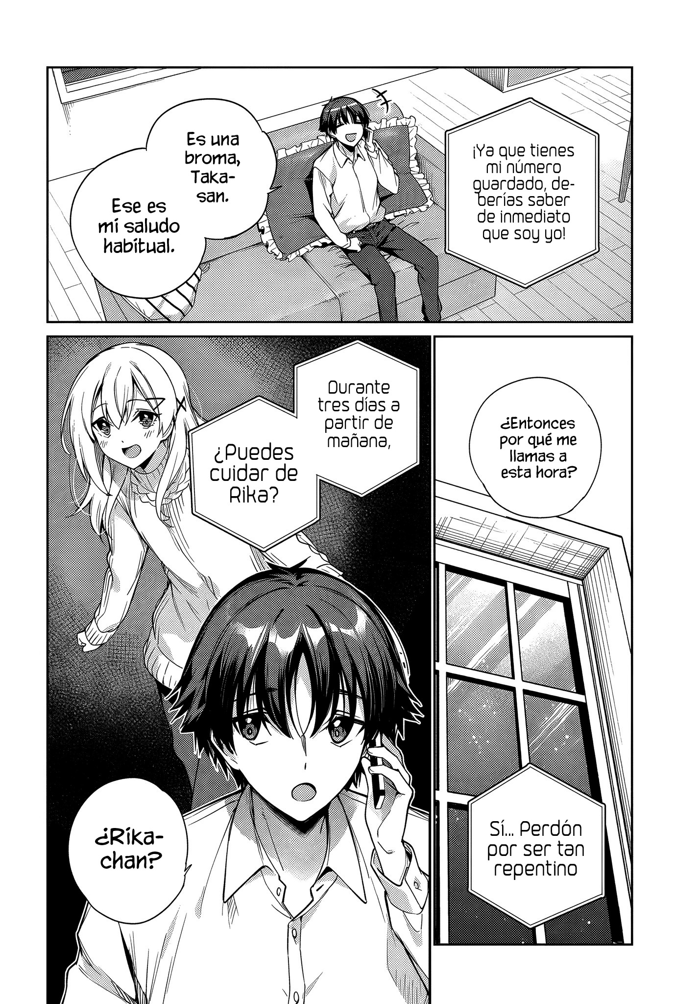 Voy a vivir contigo no porque mis padres me dejaron su deuda, sino porque me gustas Capitulo 37 página 4