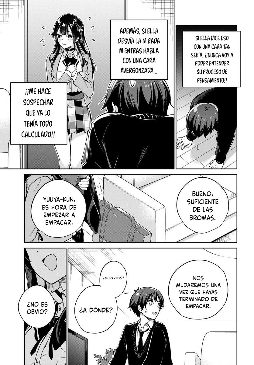 Voy a vivir contigo no porque mis padres me dejaron su deuda, sino porque me gustas Capitulo 4 página 18