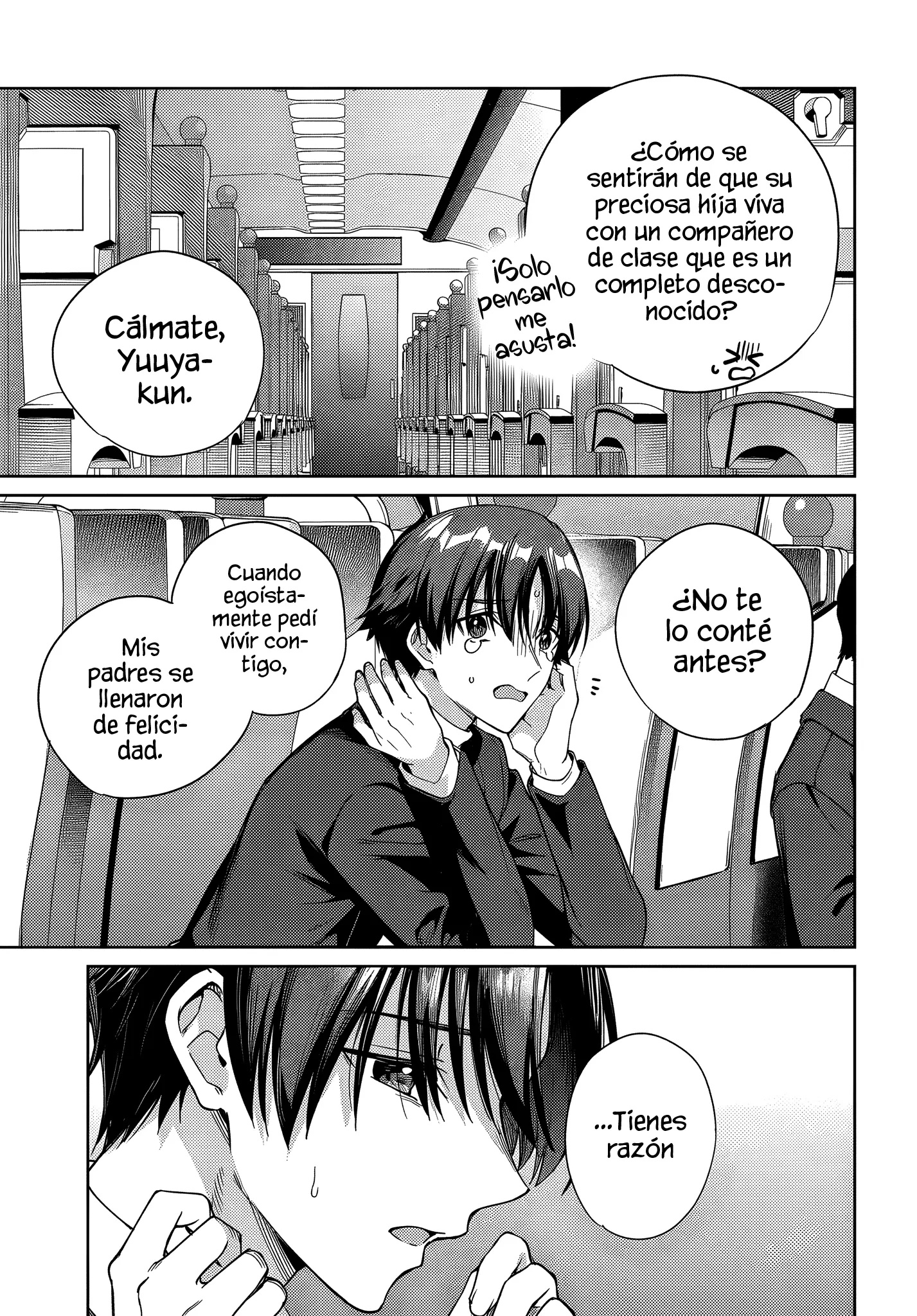 Voy a vivir contigo no porque mis padres me dejaron su deuda, sino porque me gustas Capitulo 40 página 5