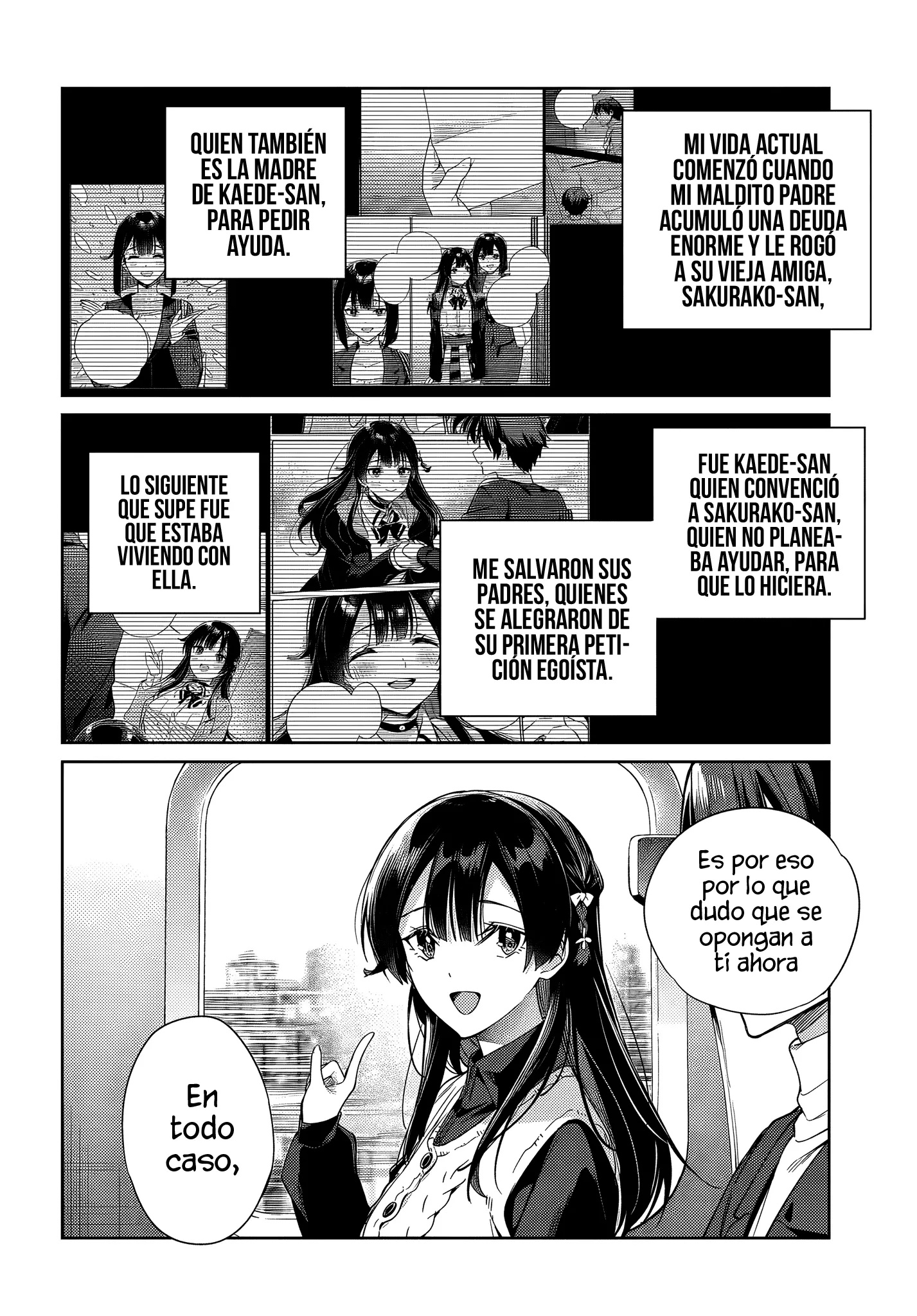 Voy a vivir contigo no porque mis padres me dejaron su deuda, sino porque me gustas Capitulo 40 página 6