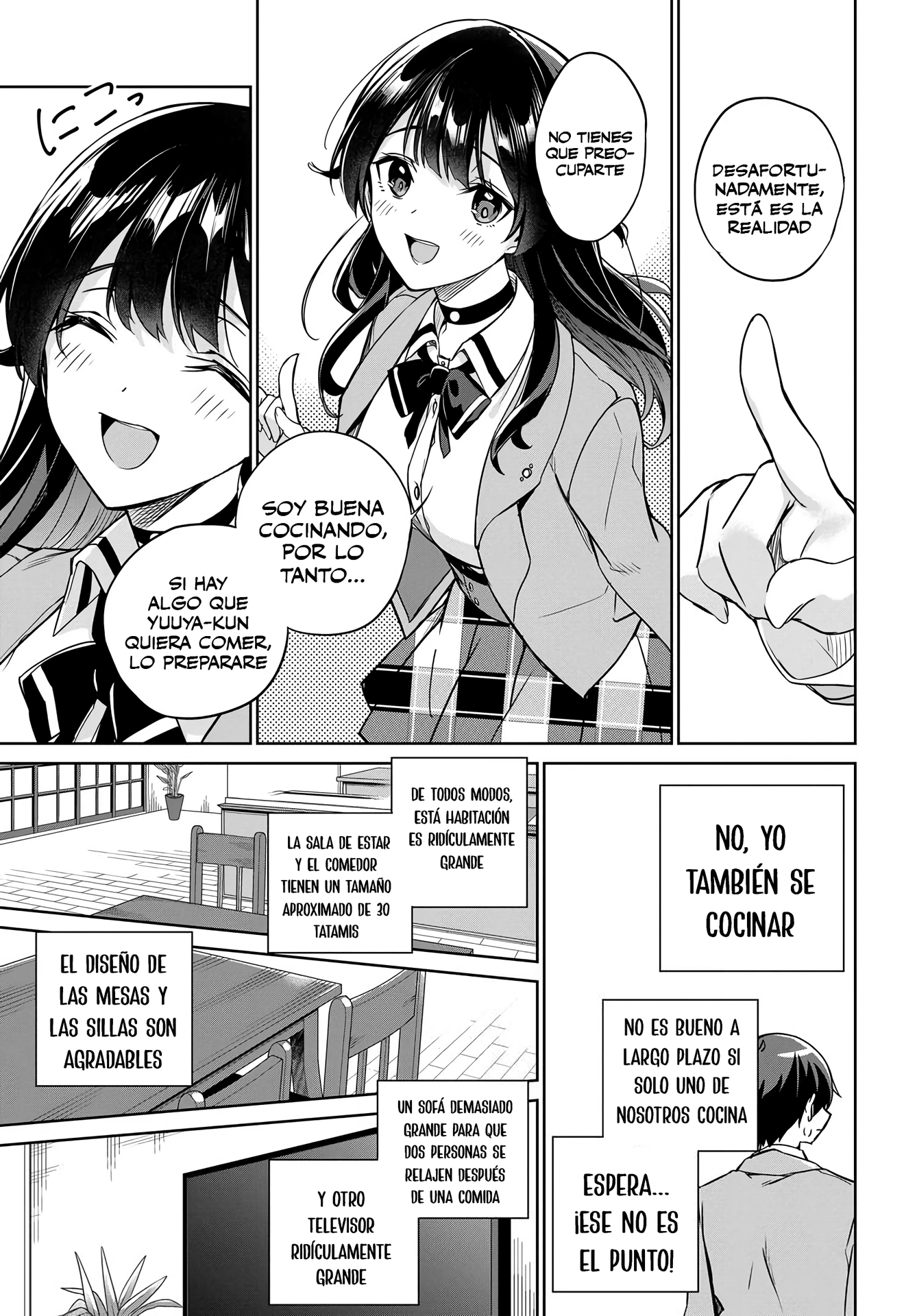 Voy a vivir contigo no porque mis padres me dejaron su deuda, sino porque me gustas Capitulo 5 página 10