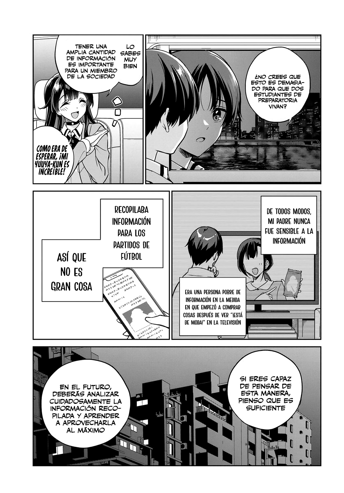 Voy a vivir contigo no porque mis padres me dejaron su deuda, sino porque me gustas Capitulo 5 página 4