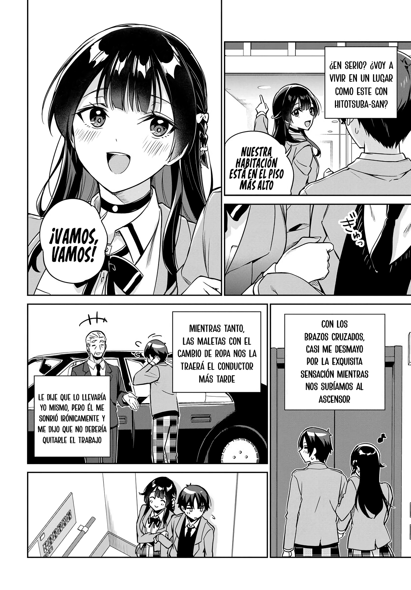 Voy a vivir contigo no porque mis padres me dejaron su deuda, sino porque me gustas Capitulo 5 página 7