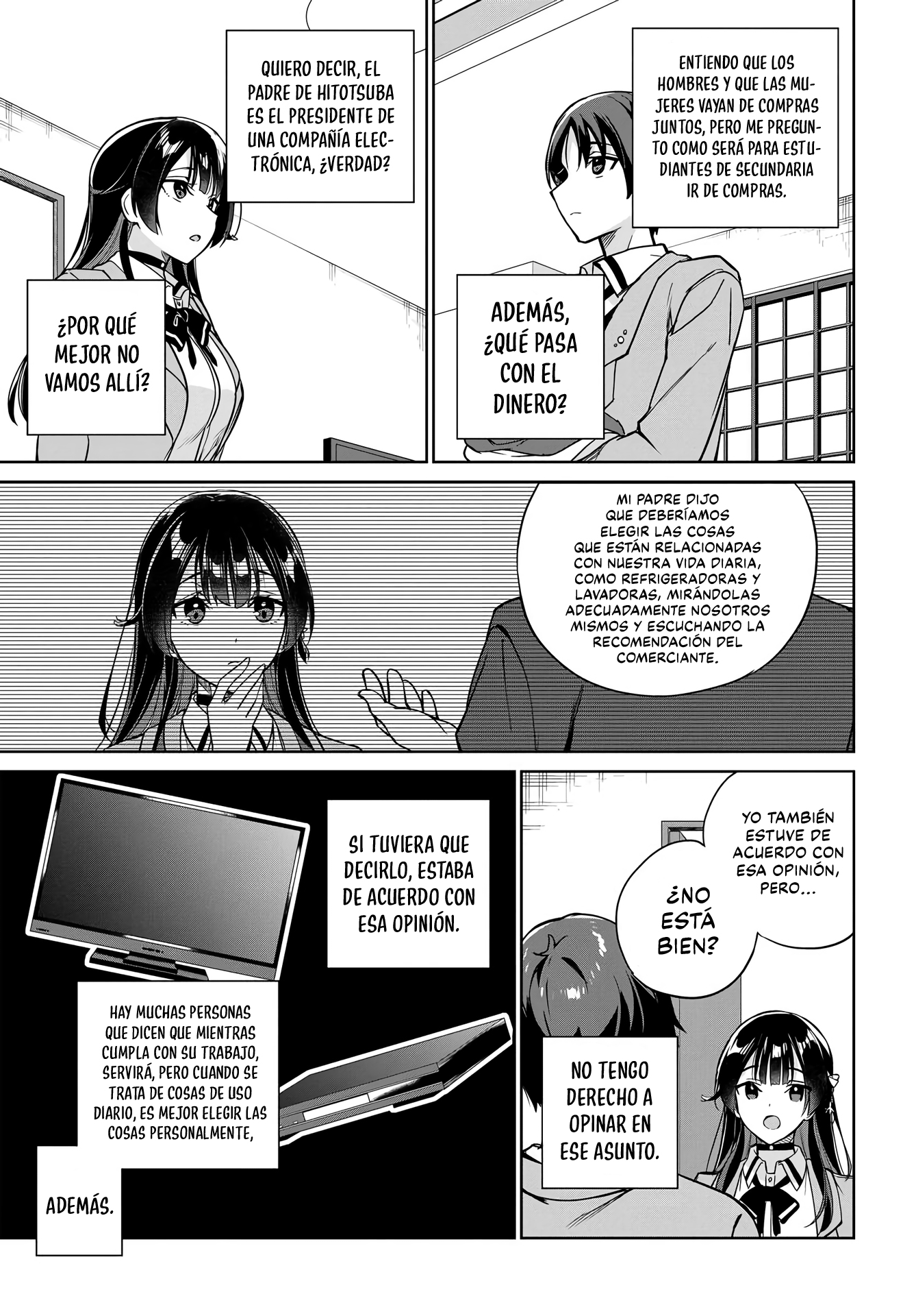 Voy a vivir contigo no porque mis padres me dejaron su deuda, sino porque me gustas Capitulo 6 página 12