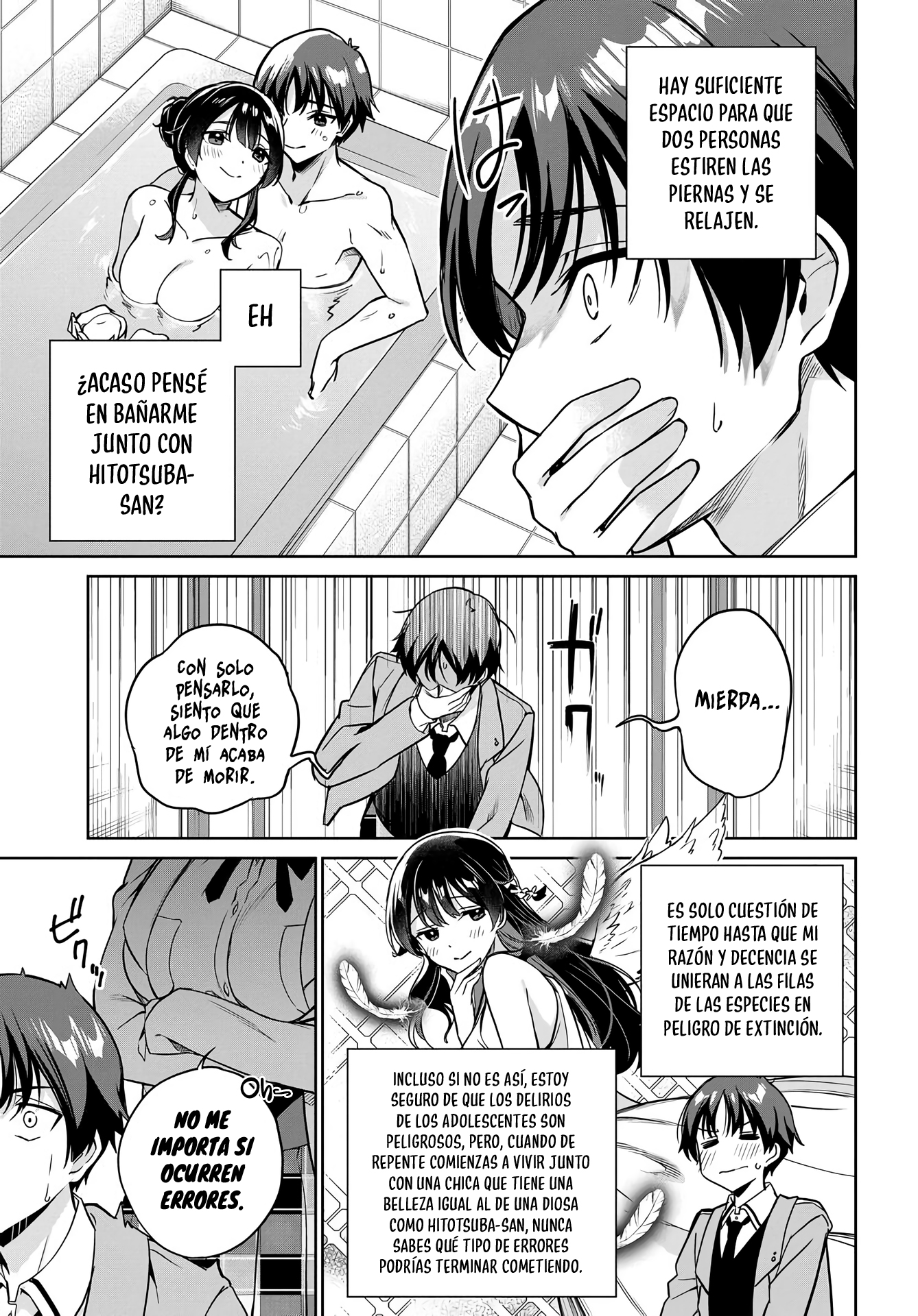 Voy a vivir contigo no porque mis padres me dejaron su deuda, sino porque me gustas Capitulo 6 página 4