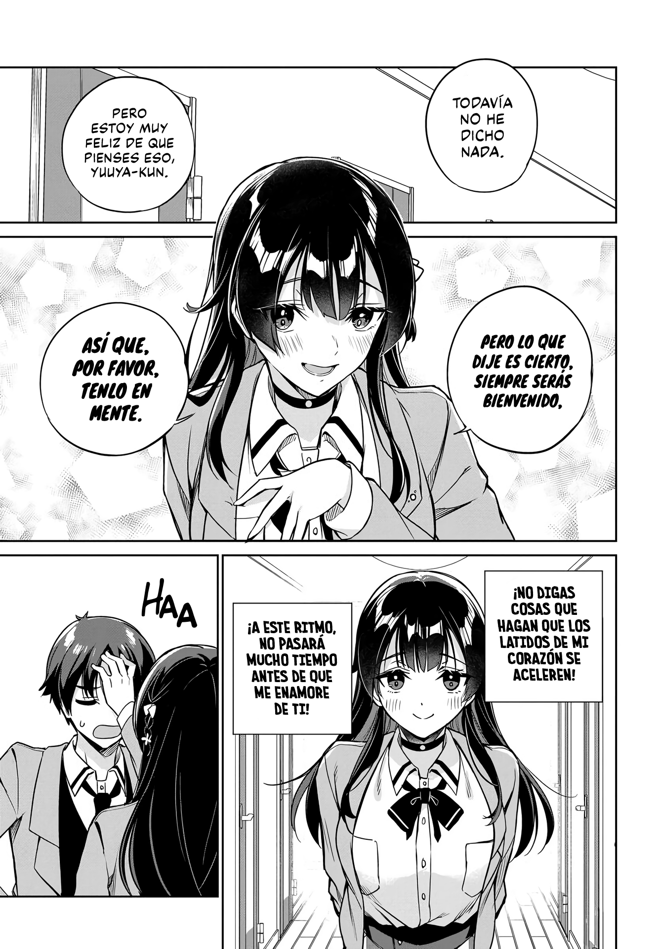 Voy a vivir contigo no porque mis padres me dejaron su deuda, sino porque me gustas Capitulo 6 página 6