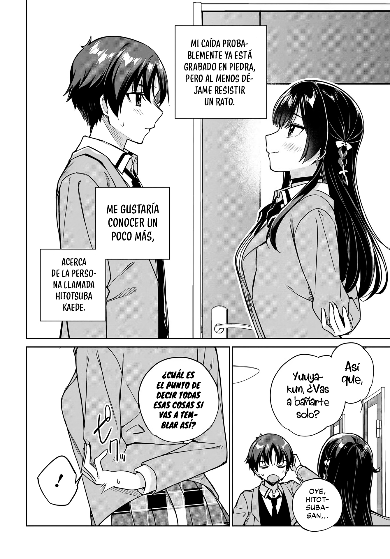Voy a vivir contigo no porque mis padres me dejaron su deuda, sino porque me gustas Capitulo 6 página 7
