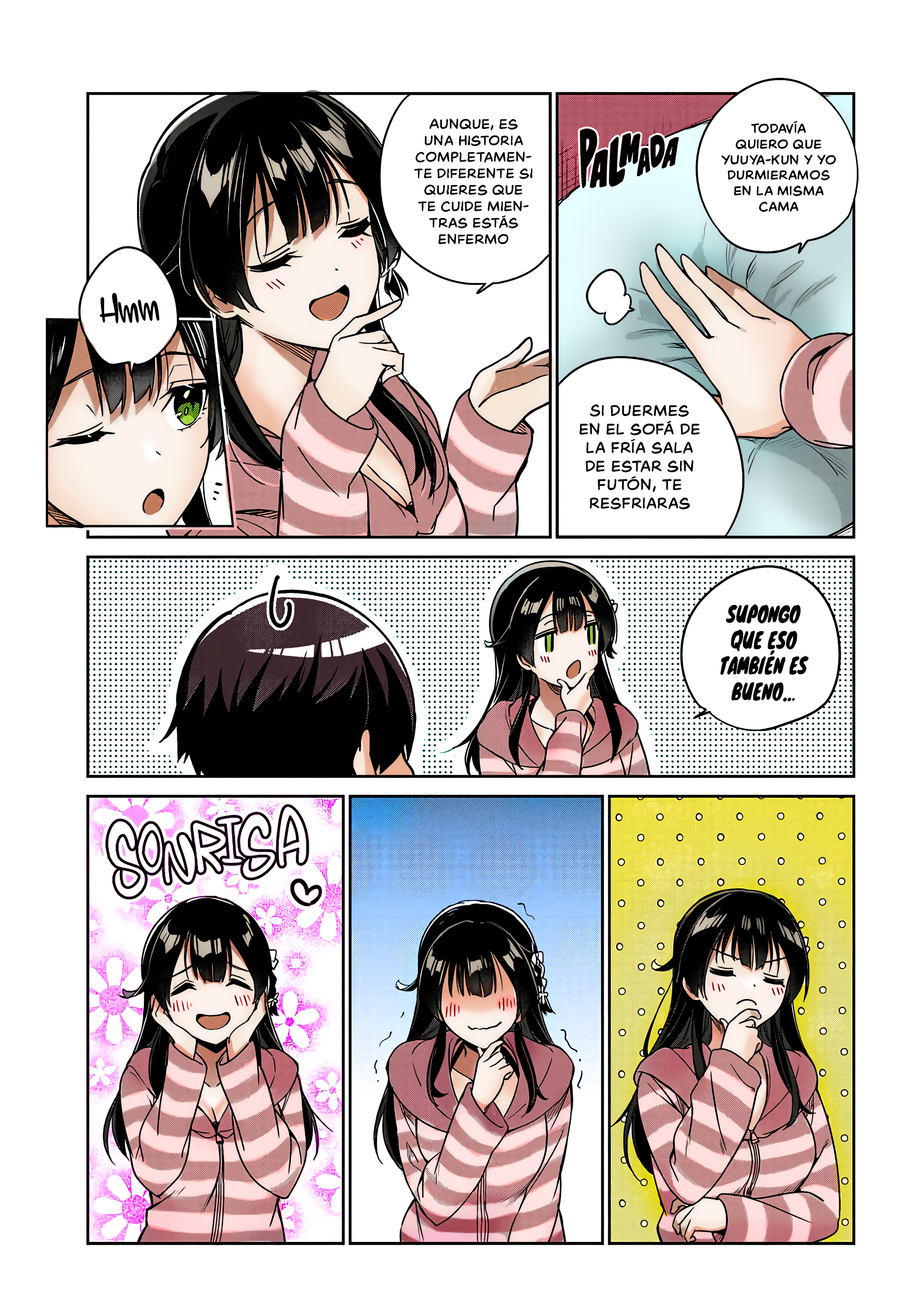Voy a vivir contigo no porque mis padres me dejaron su deuda, sino porque me gustas Capitulo 7 página 12