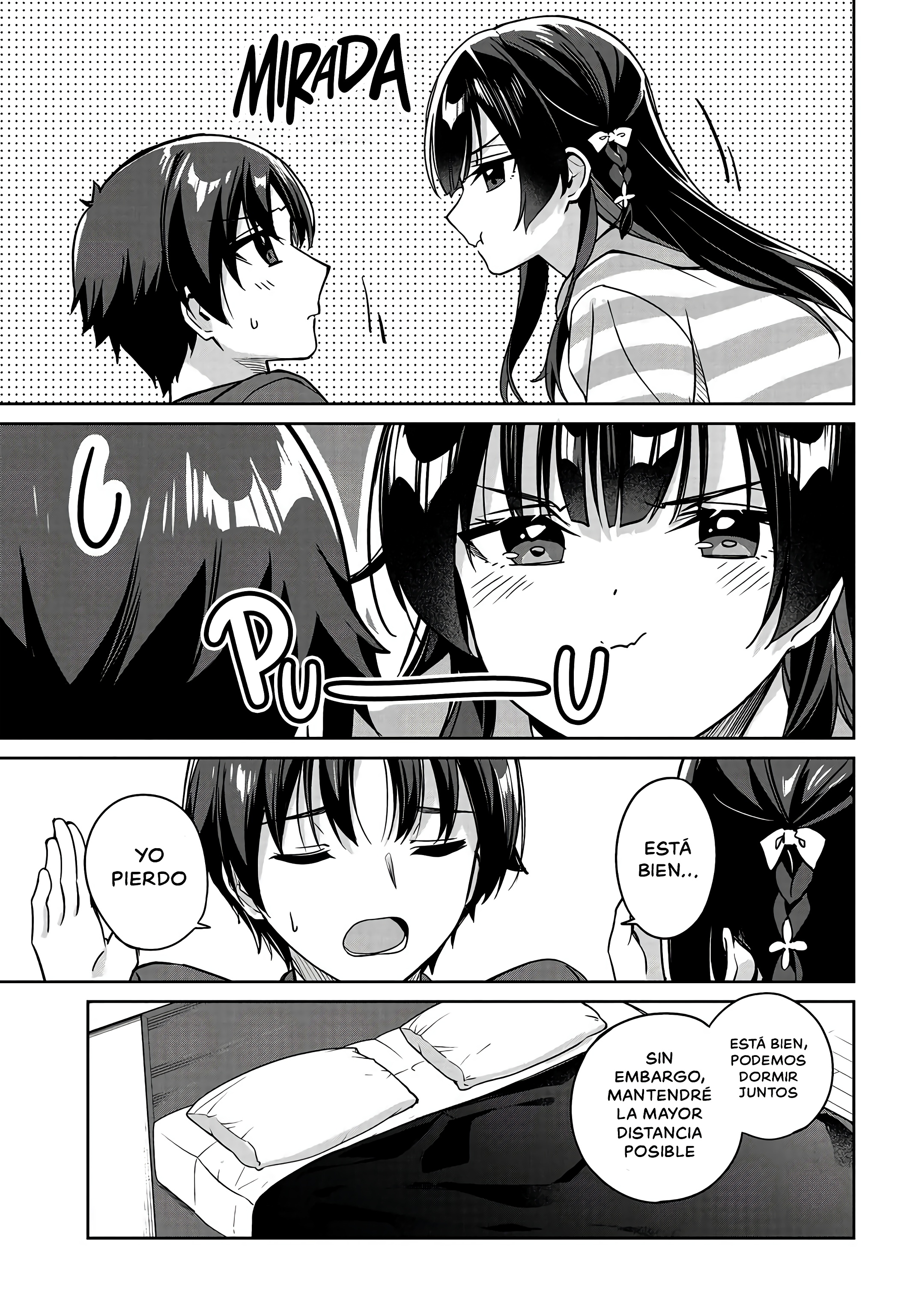 Voy a vivir contigo no porque mis padres me dejaron su deuda, sino porque me gustas Capitulo 7 página 14