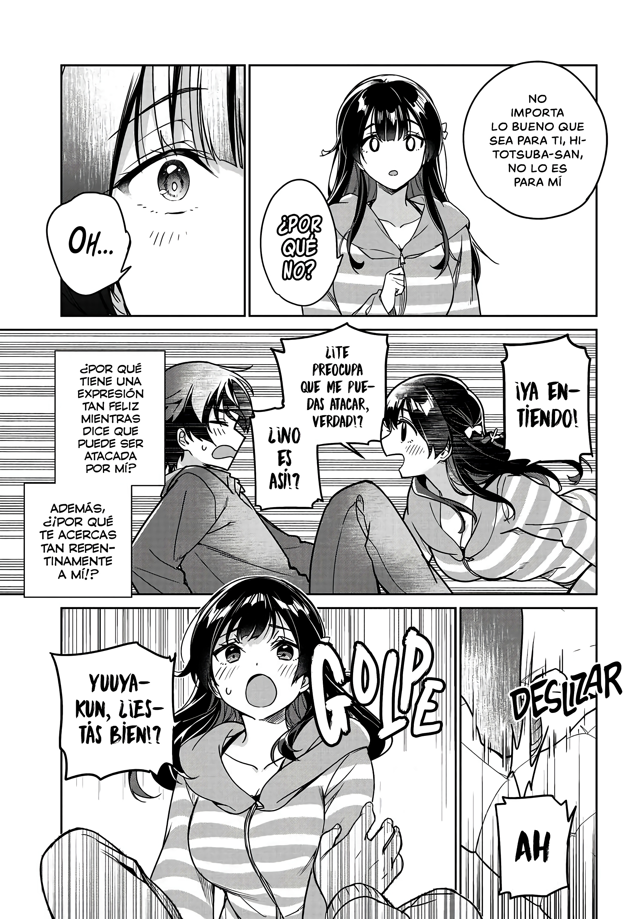 Voy a vivir contigo no porque mis padres me dejaron su deuda, sino porque me gustas Capitulo 7 página 6