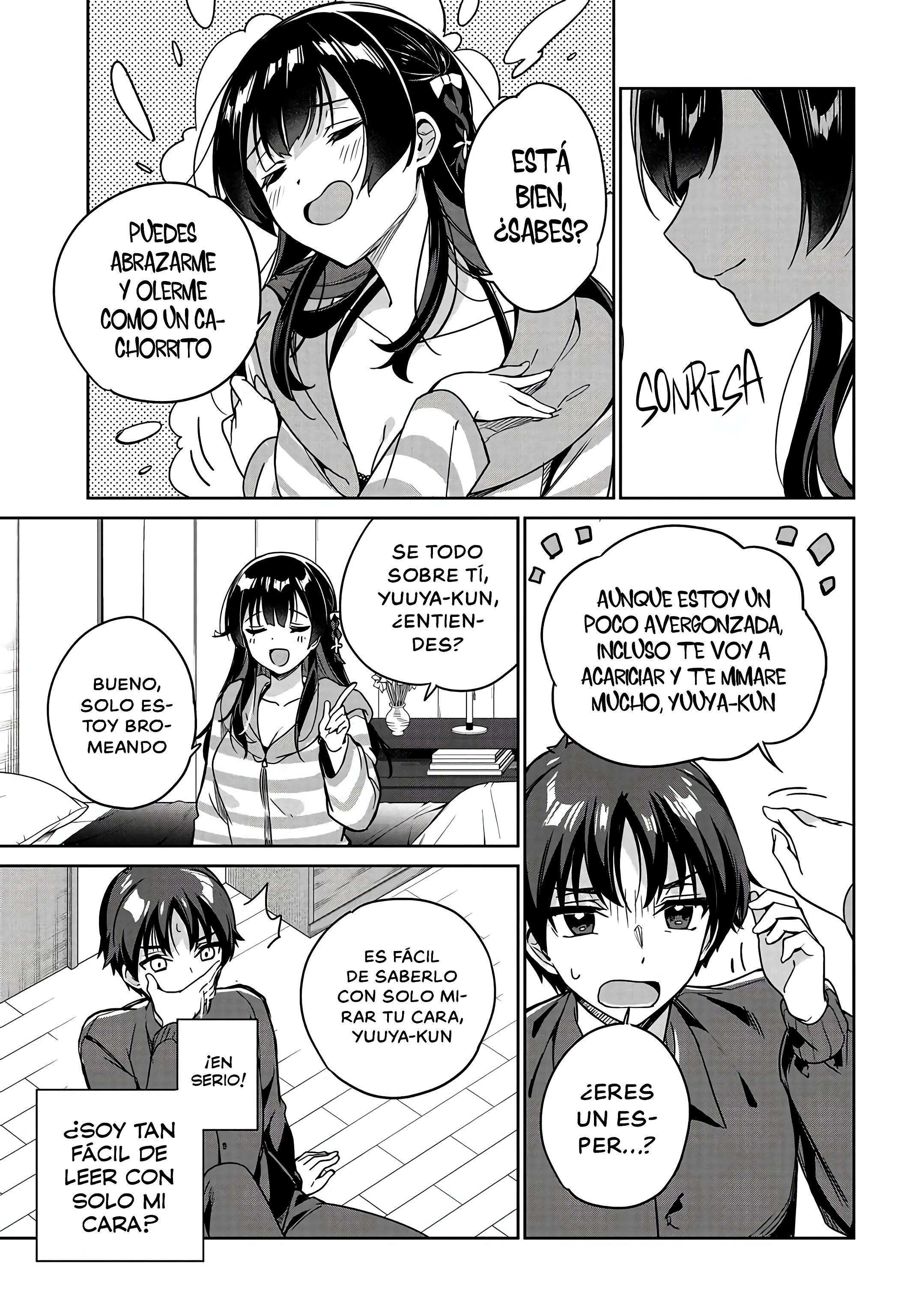 Voy a vivir contigo no porque mis padres me dejaron su deuda, sino porque me gustas Capitulo 7 página 9