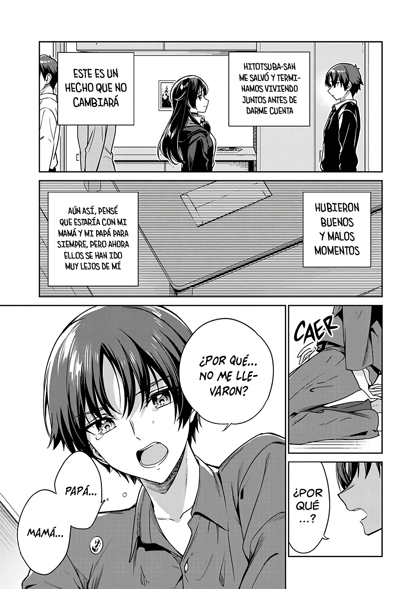 Voy a vivir contigo no porque mis padres me dejaron su deuda, sino porque me gustas Capitulo 8 página 6