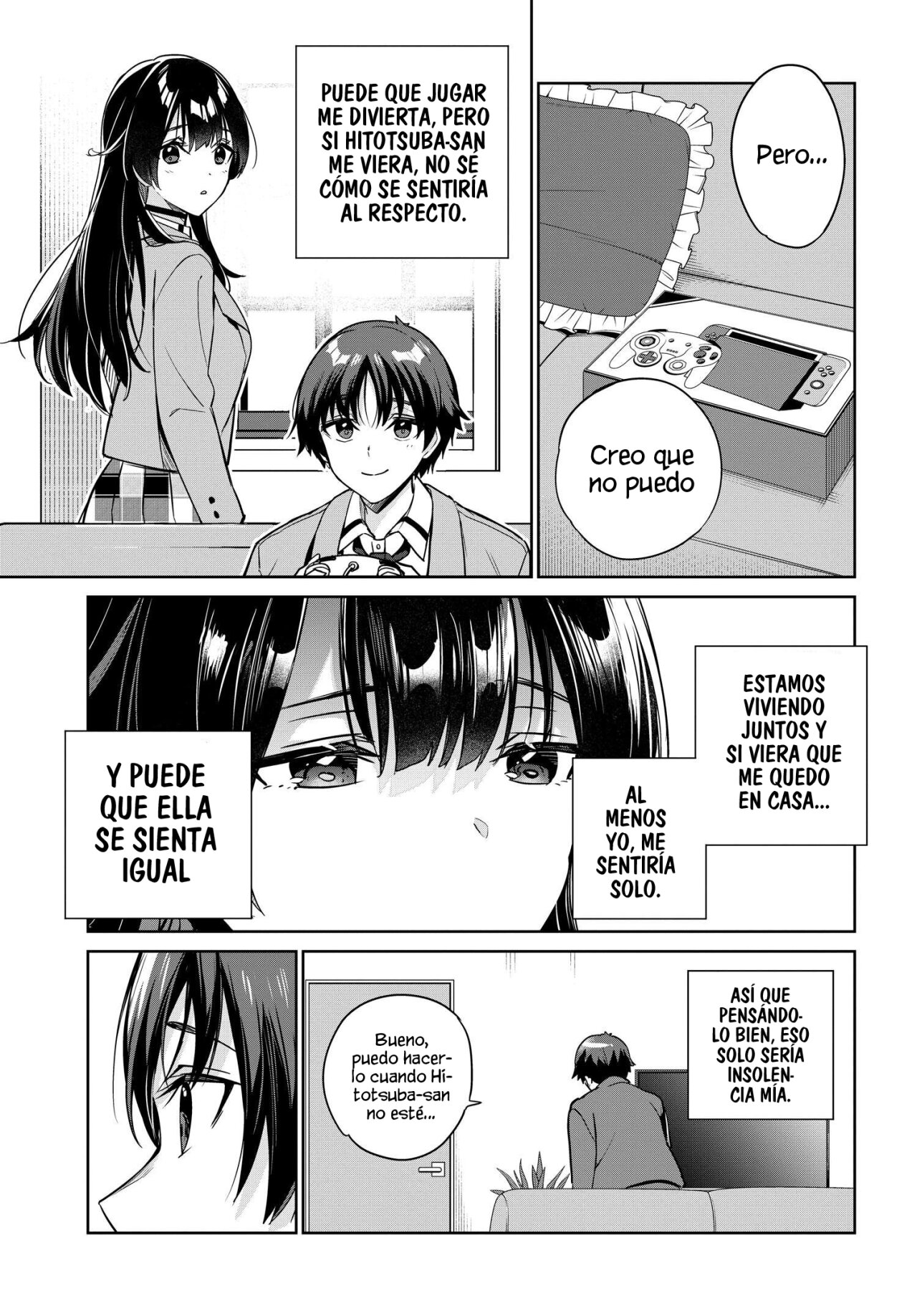 Voy a vivir contigo no porque mis padres me dejaron su deuda, sino porque me gustas Capitulo 9 página 6